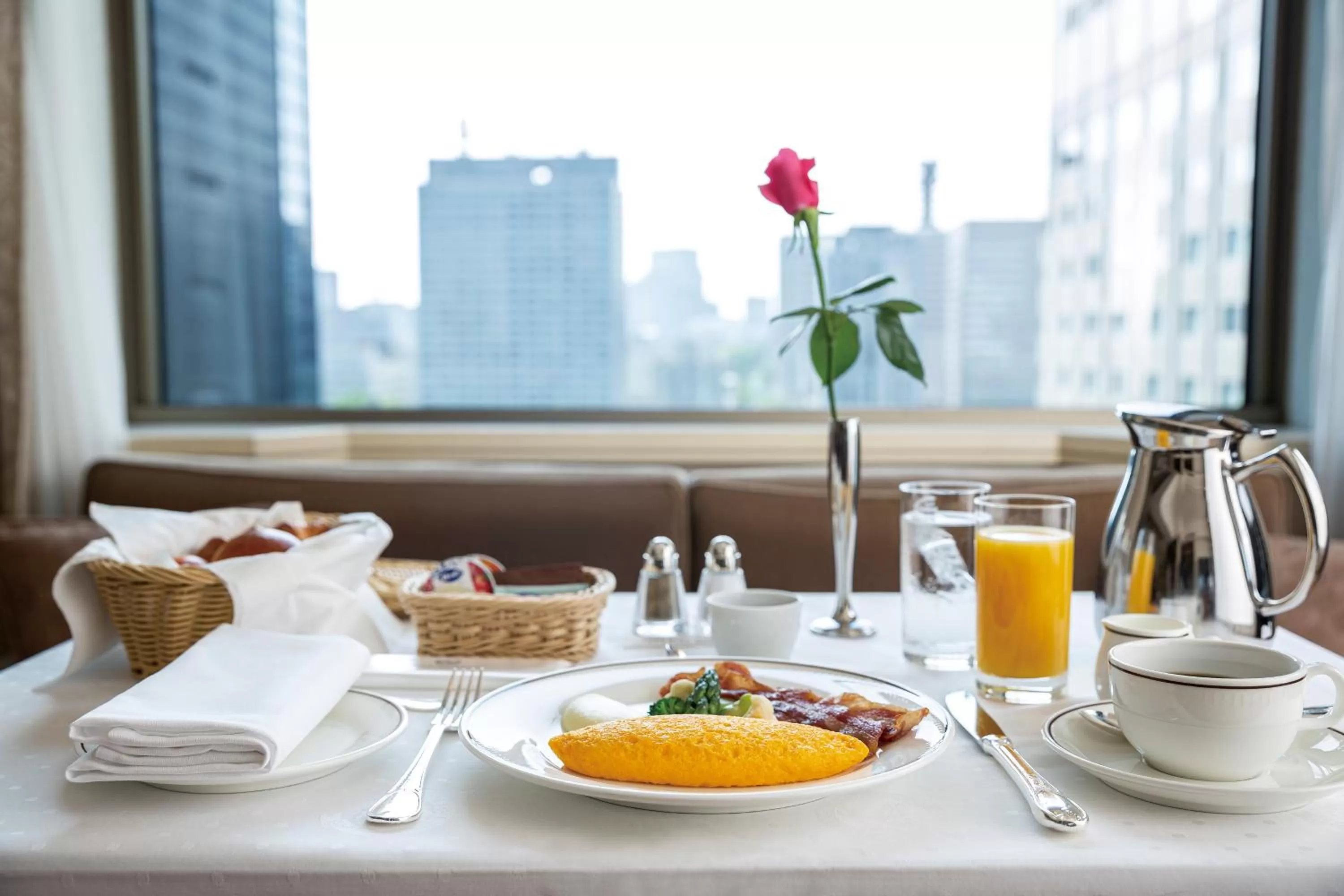 Food and drinks in Imperial Hotel Tokyo