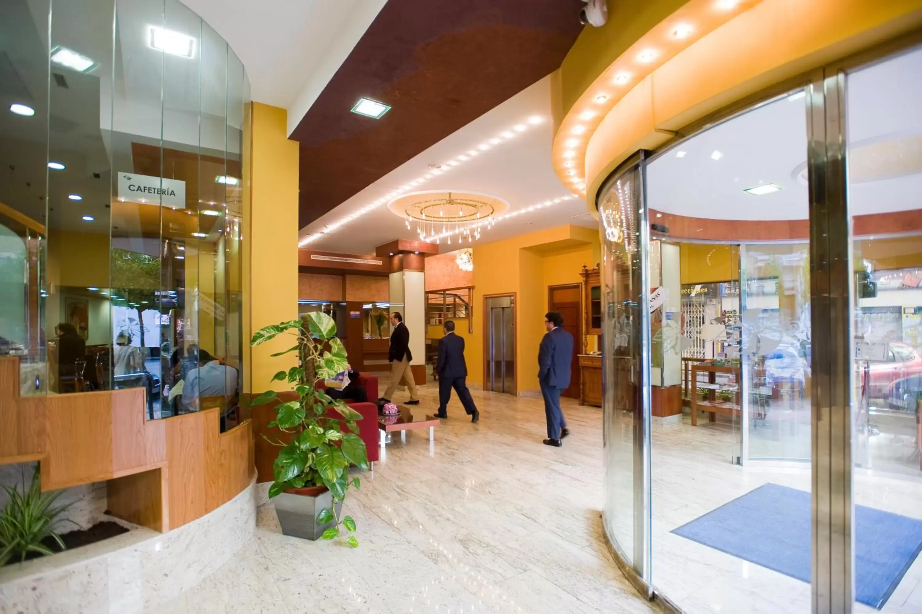 Lobby or reception in Hotel El Churra Lobby or reception in Hotel El Churra