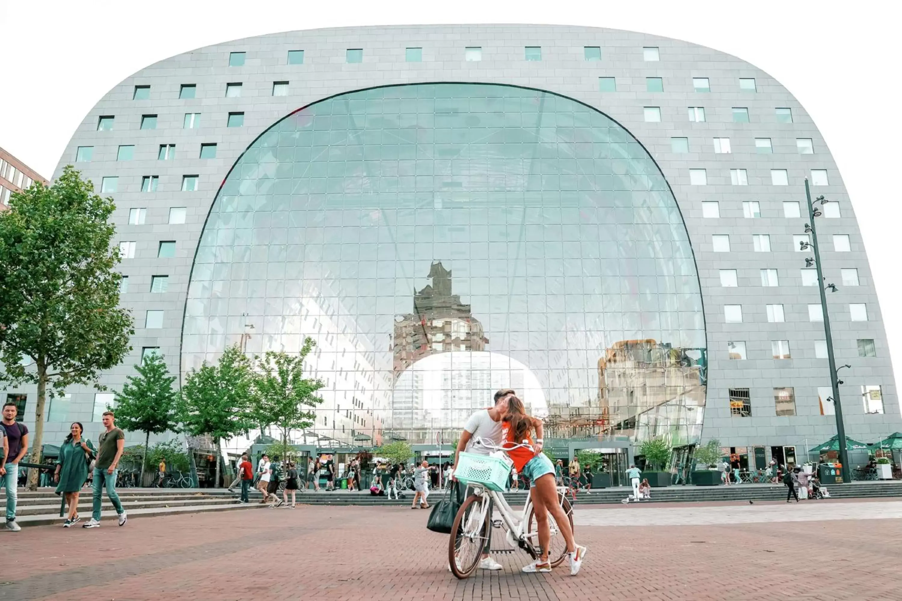 Biking in Hilton Rotterdam