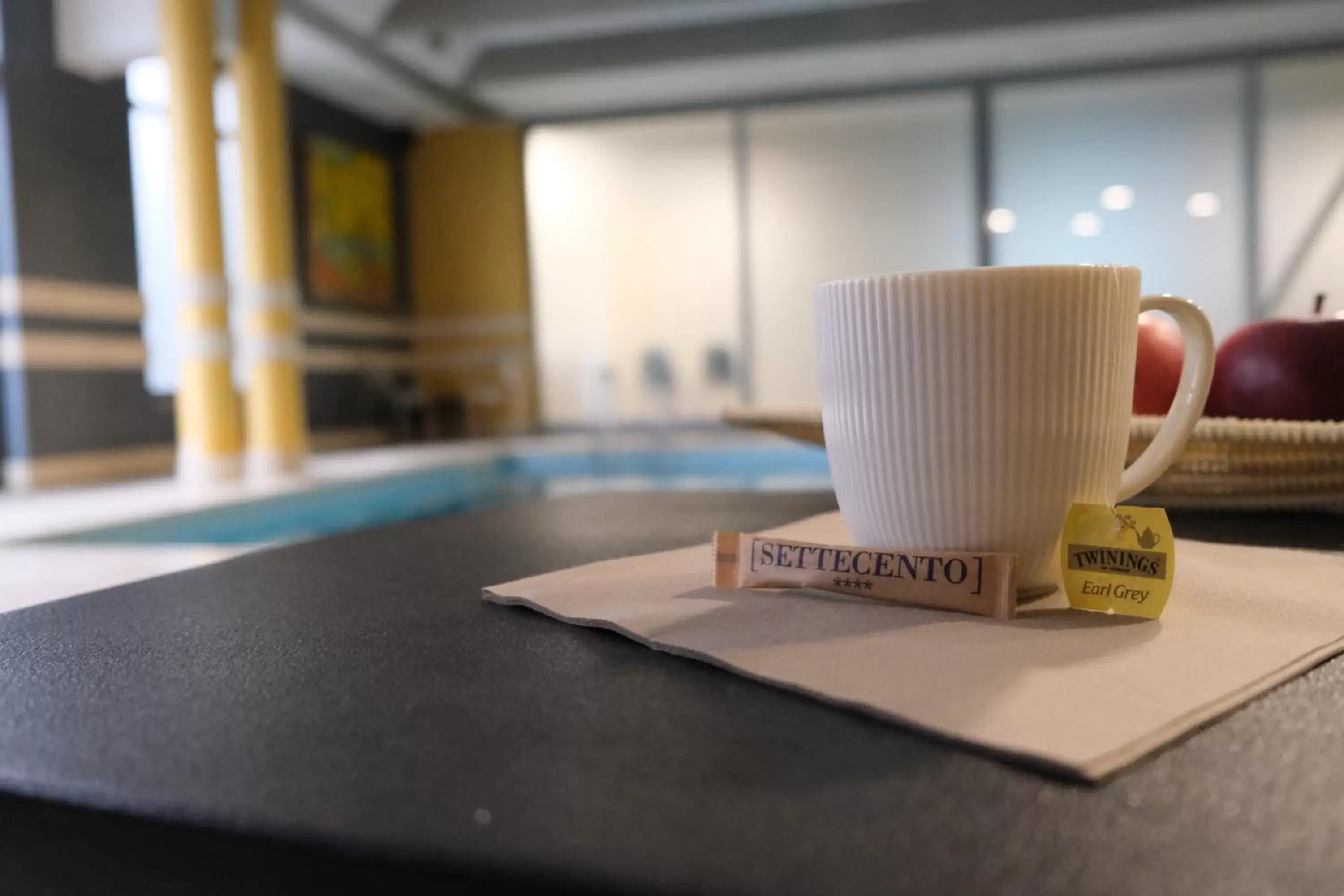 Pool view in Settecento Hotel Pool view in Settecento Hotel