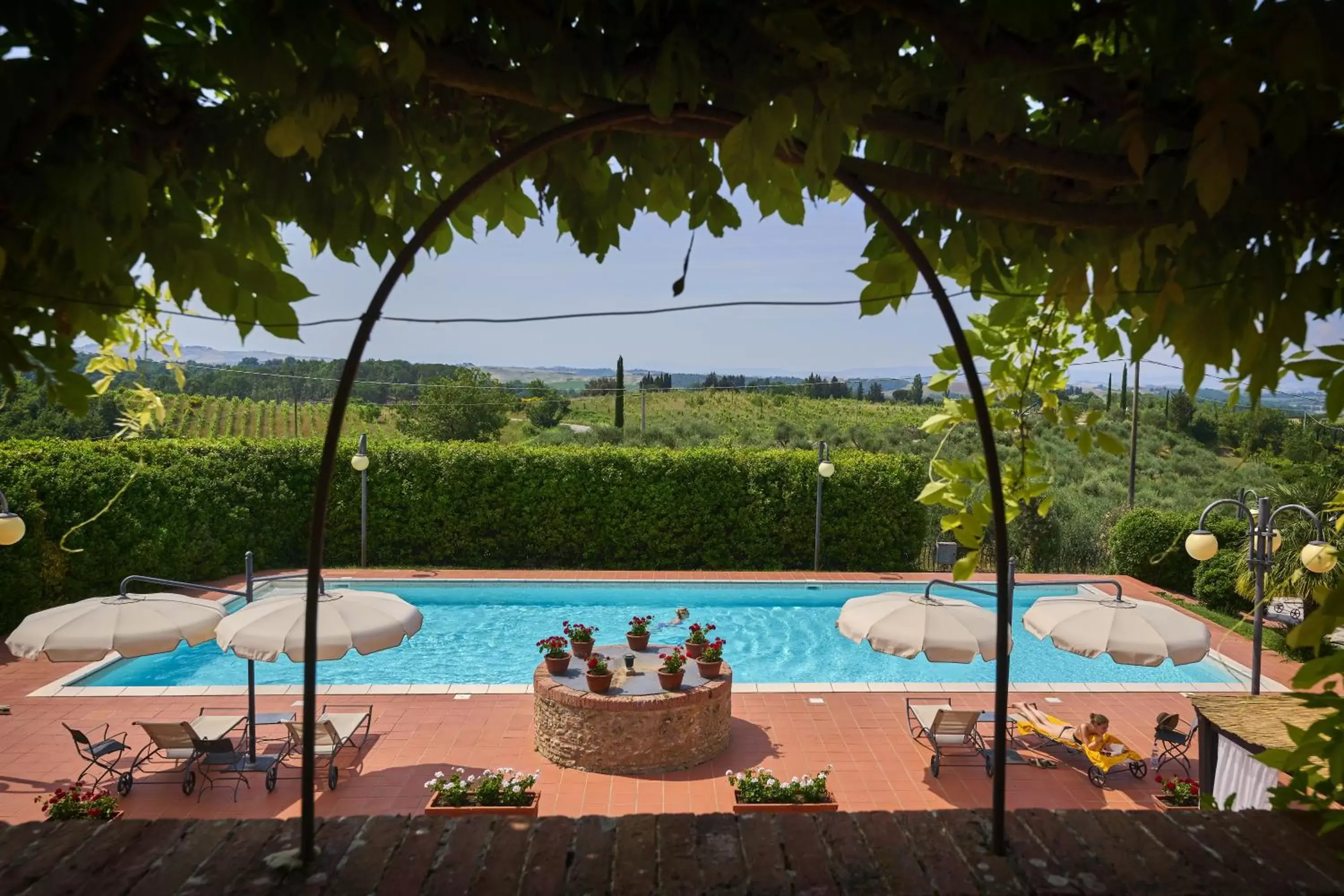 Pool view, Swimming Pool in Villa Curina Resort