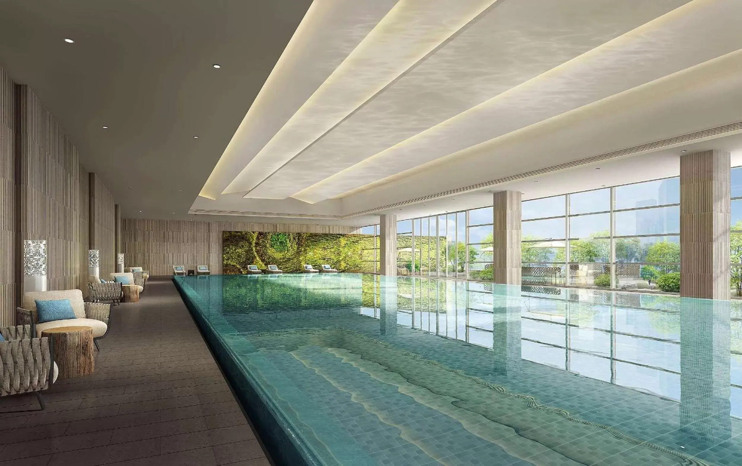 Activities, Swimming Pool in Kempinski Hotel Nanjing