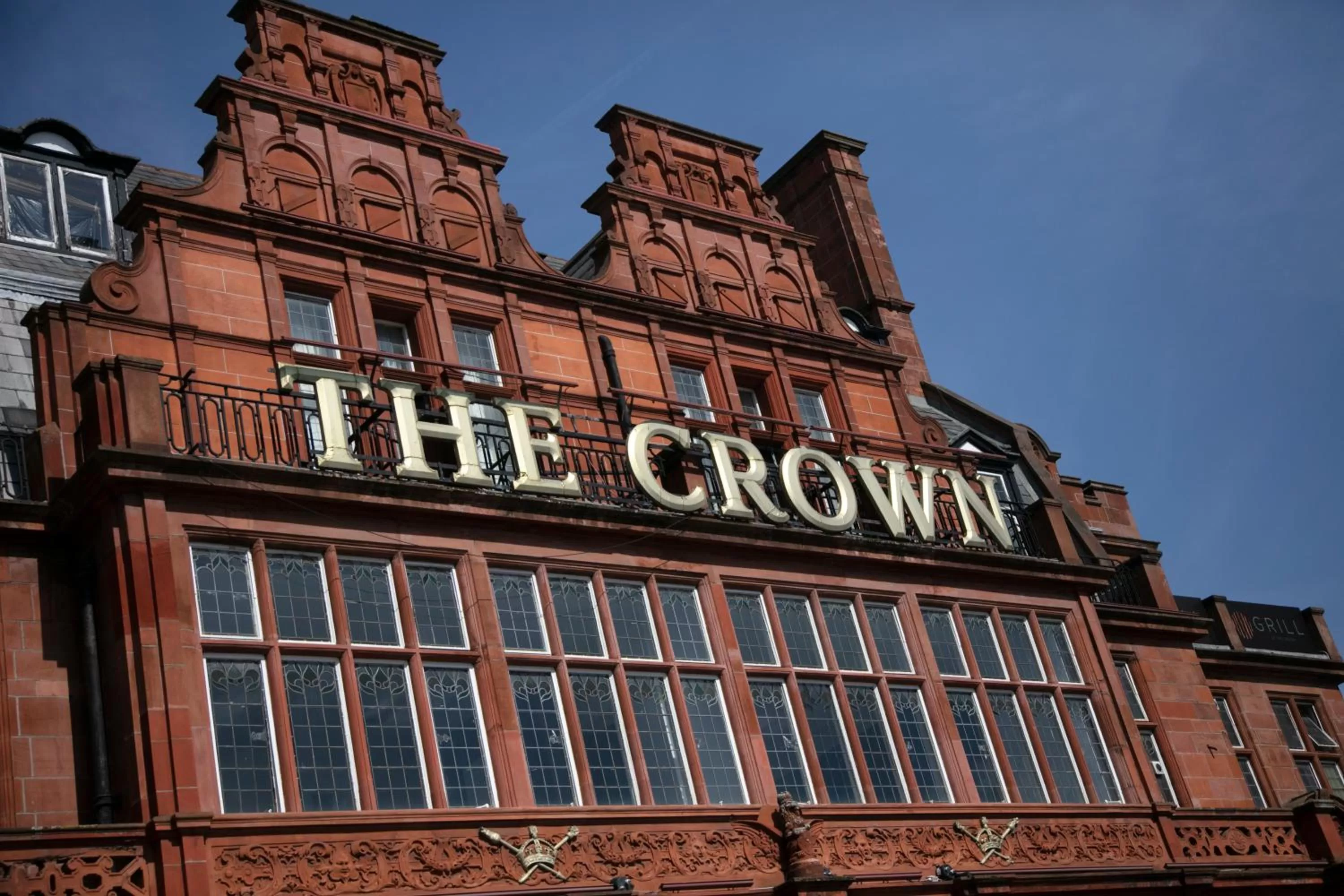 Property building in The Crown London, WorldHotels Distinctive