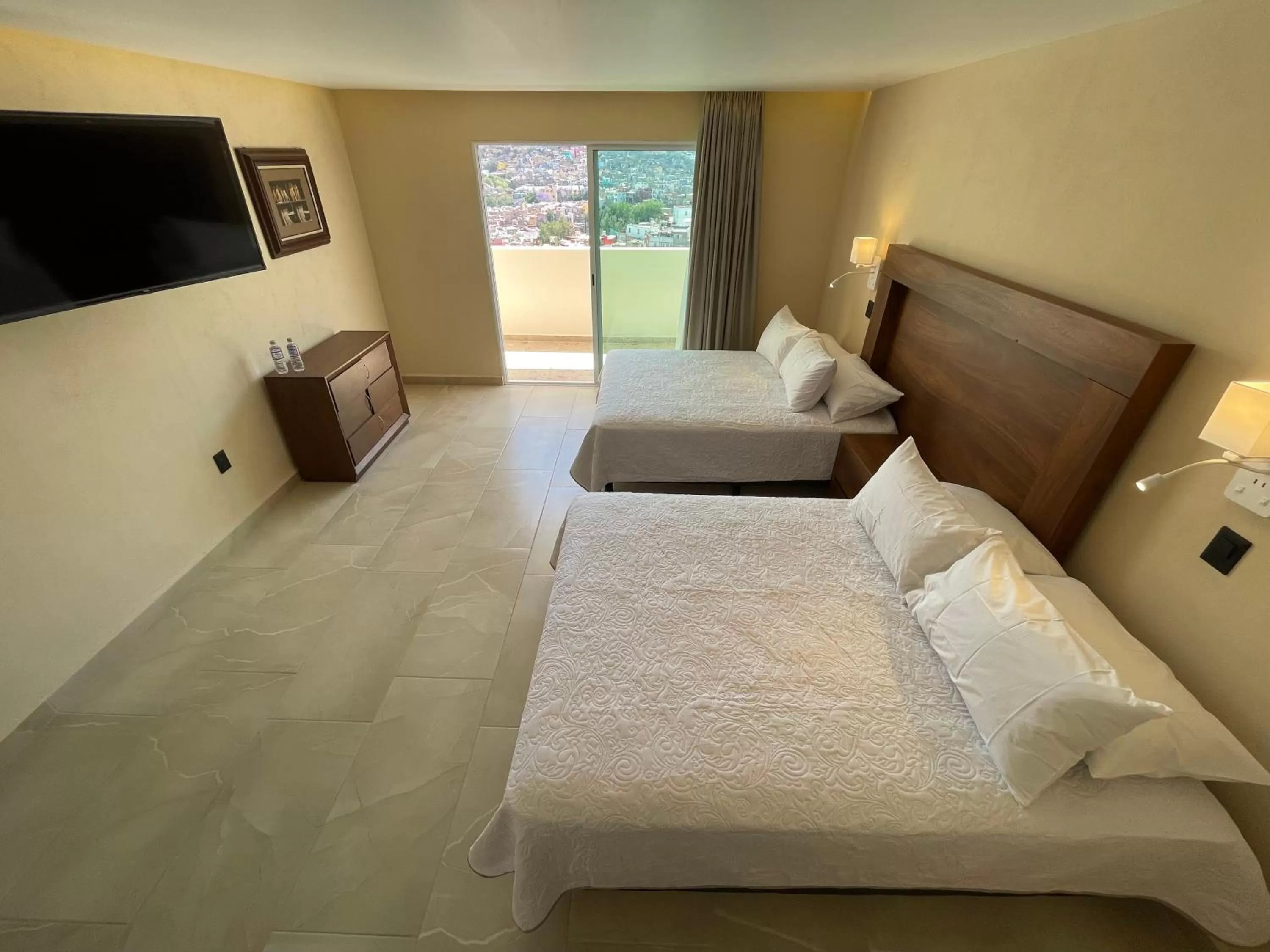 Bed in Hotel Balcón del Cielo