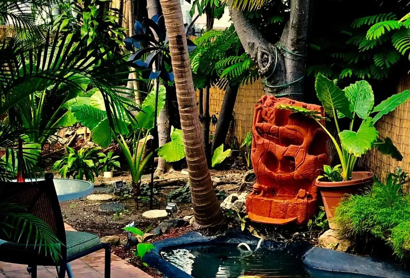 Patio in Casa del Caribe Inn