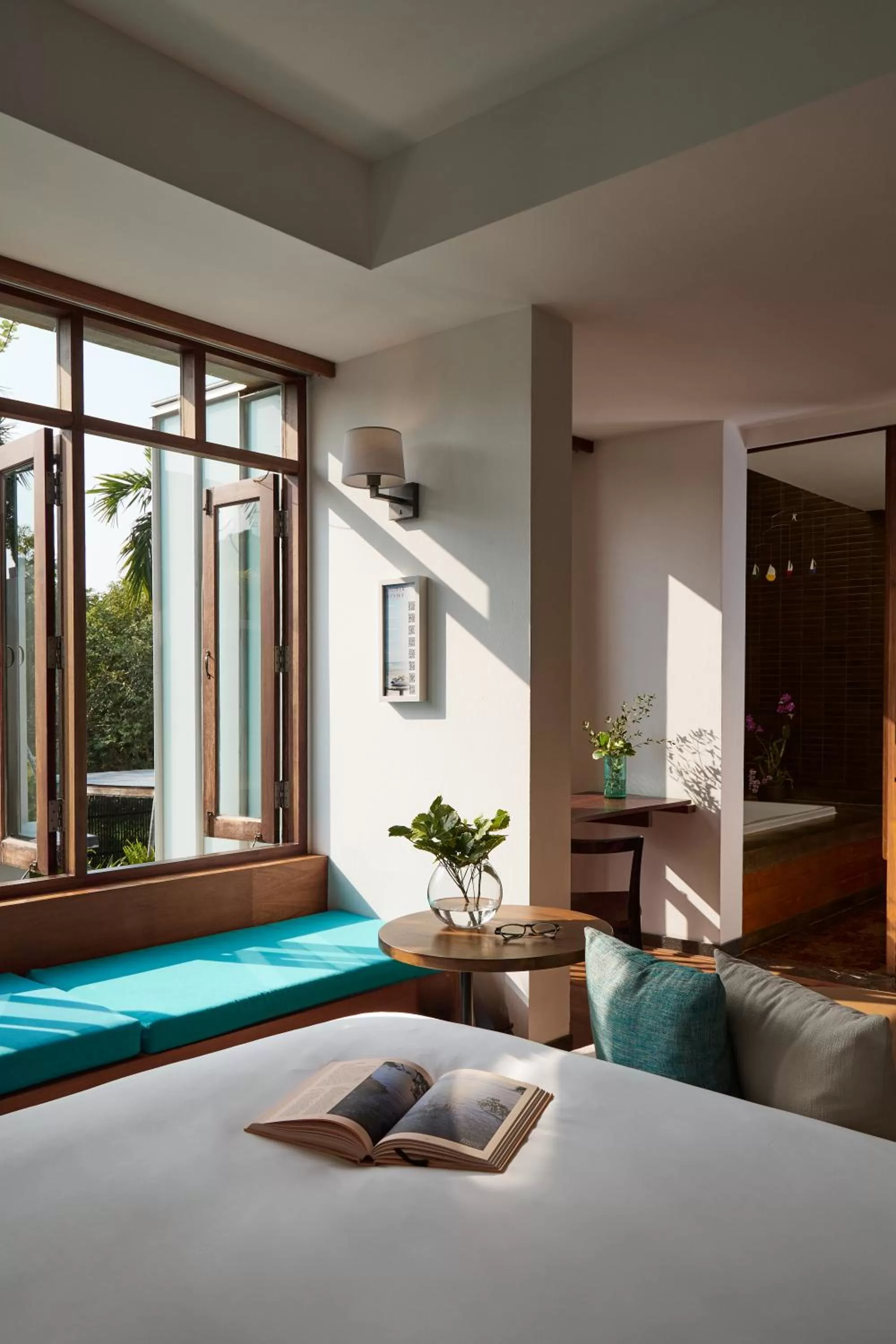 Seating area, Bed in Let's Sea Hua Hin Al Fresco Resort