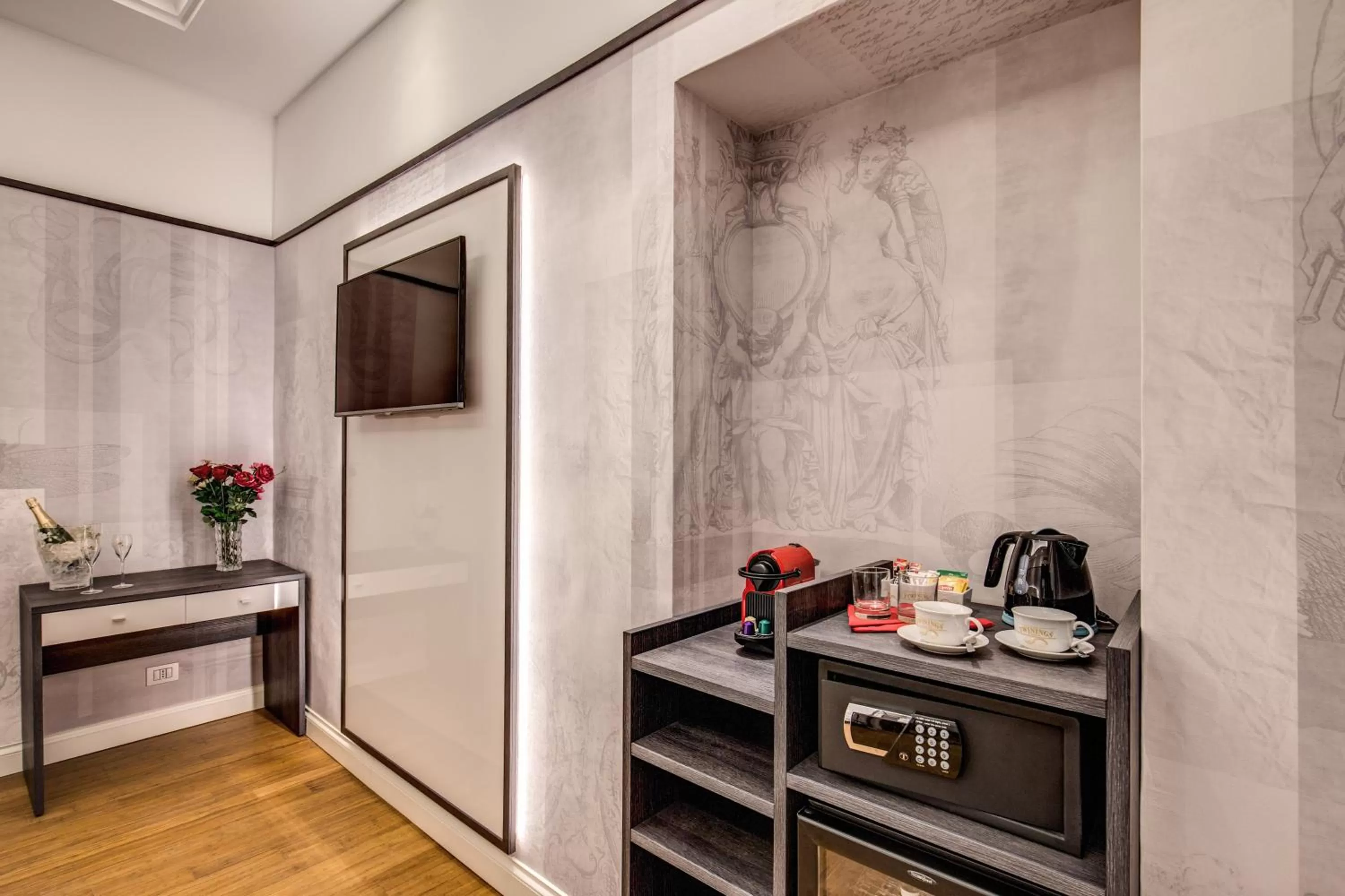 Decorative detail in The Liberty Boutique Hotel