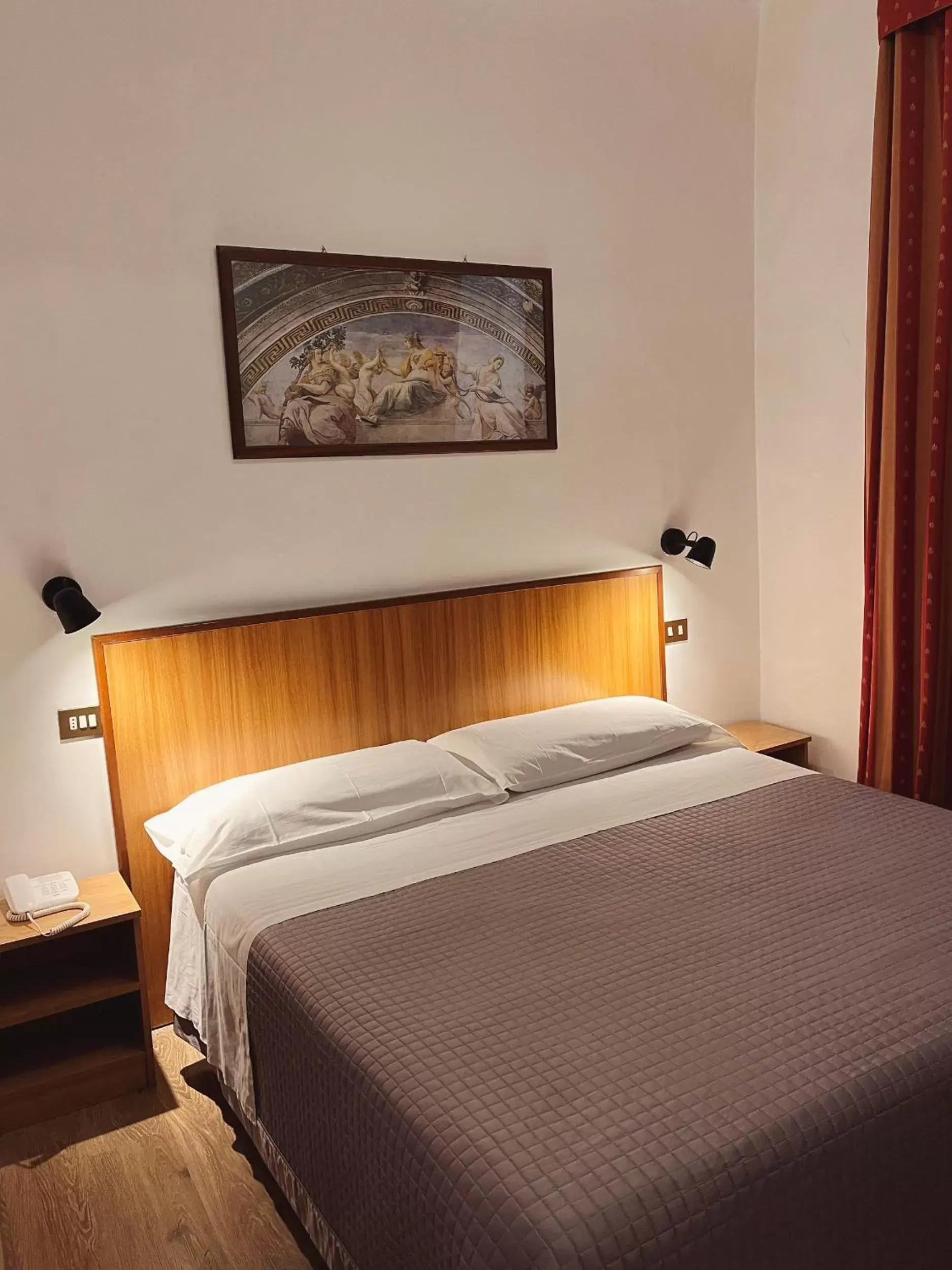 Bed in Hotel Umbria