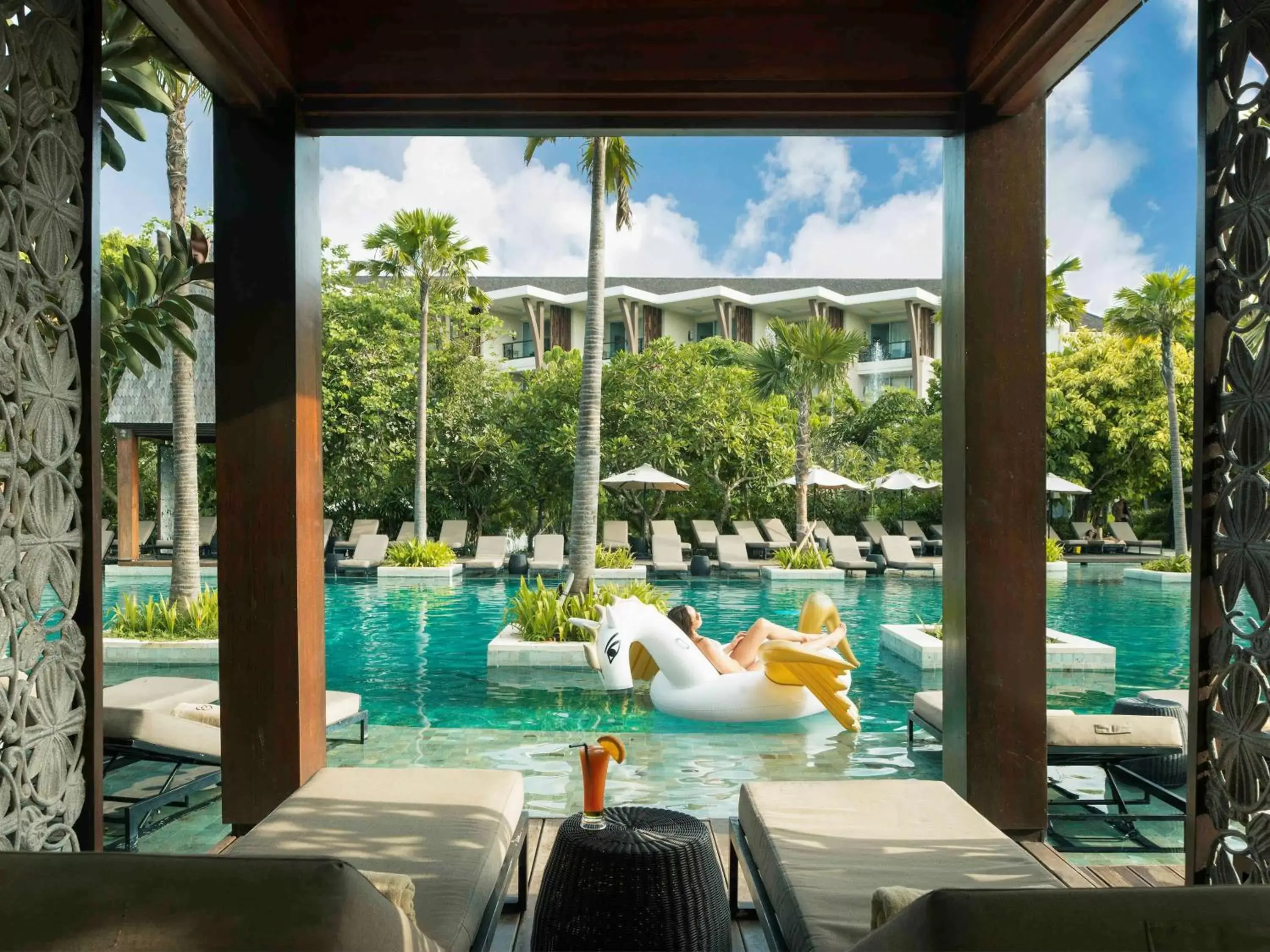 Bedroom, Swimming Pool in Sofitel Bali Nusa Dua Beach Resort