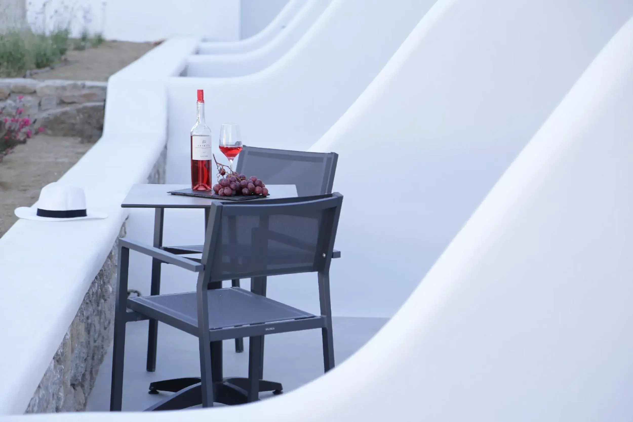 Balcony/Terrace, Patio/Outdoor Area in Livin Mykonos Hotel