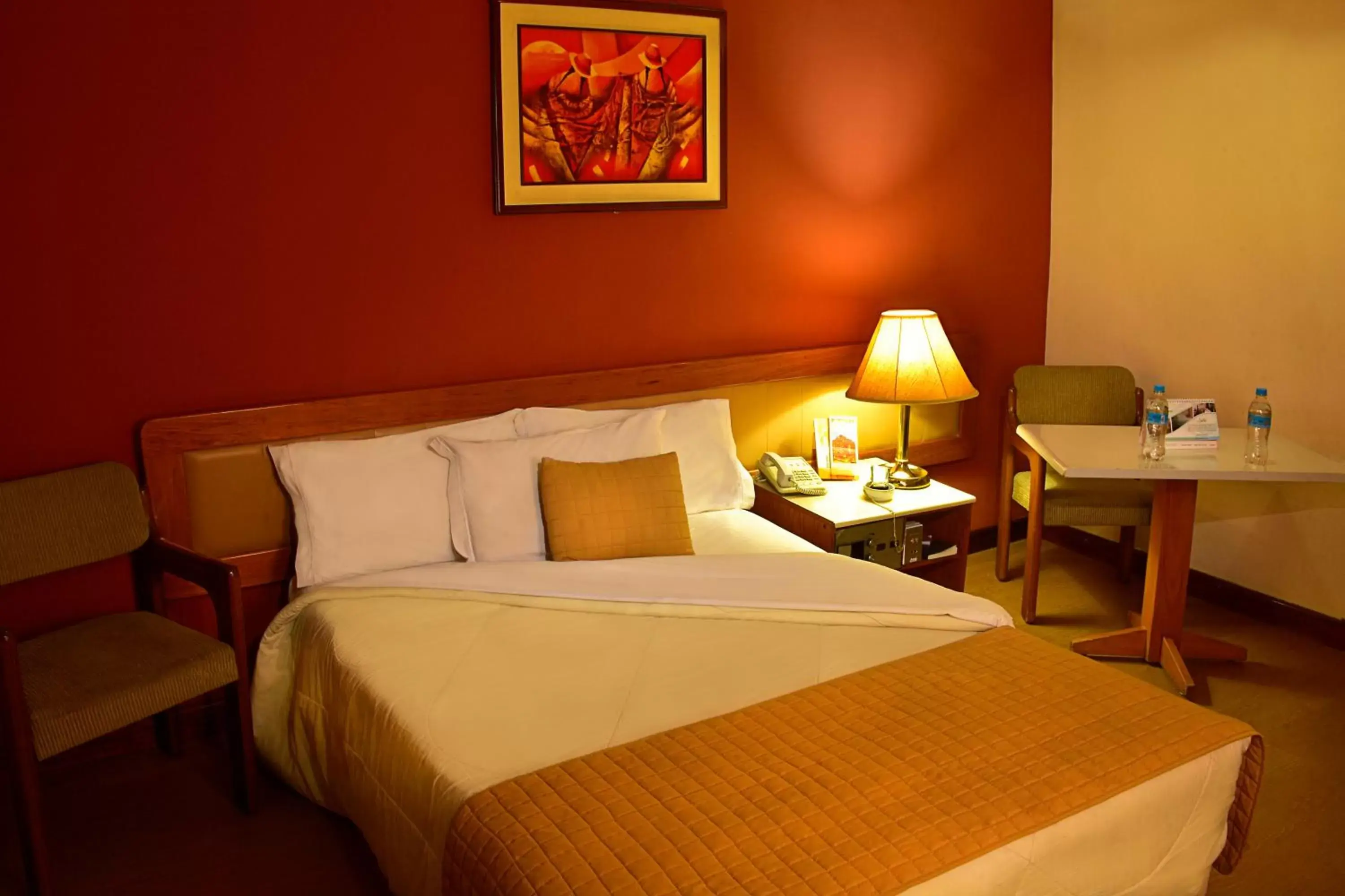 Seating area, Bed in Cesar's Plaza Hotel Seating area, Bed in Cesar's Plaza Hotel