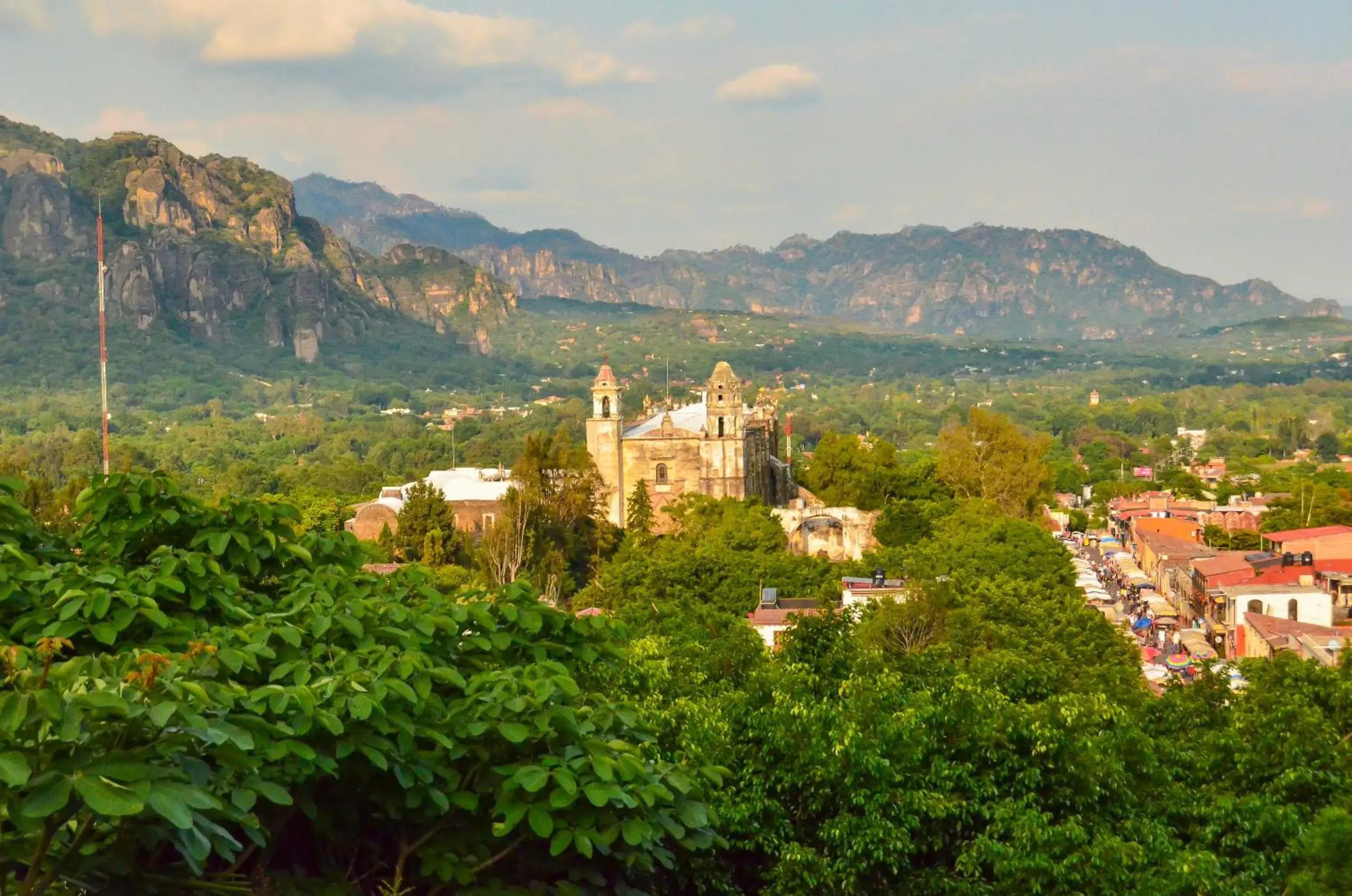 Nearby landmark in Posada del Tepozteco