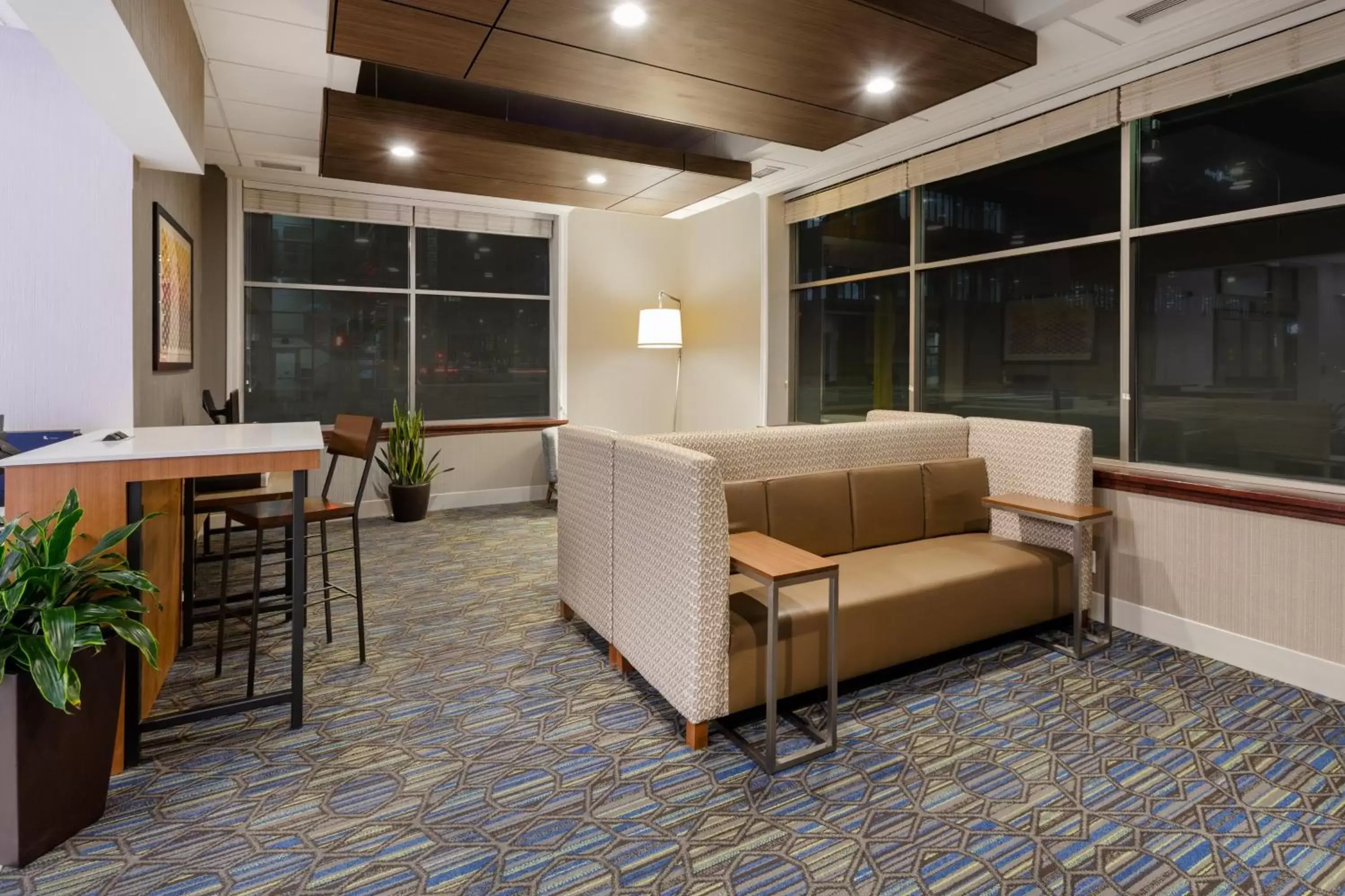 Property building, Seating Area in Holiday Inn Express Hotel & Suites Minneapolis-Downtown Convention Center, an IHG Hotel