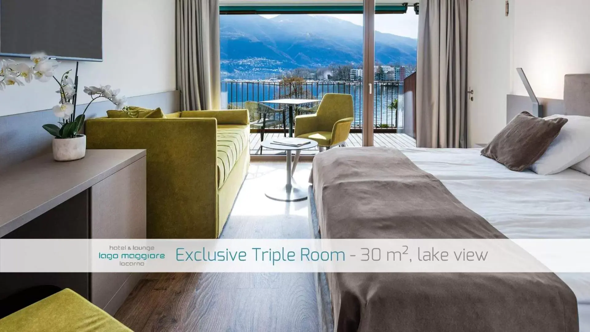 City view in Hotel Lago Maggiore - Welcome!