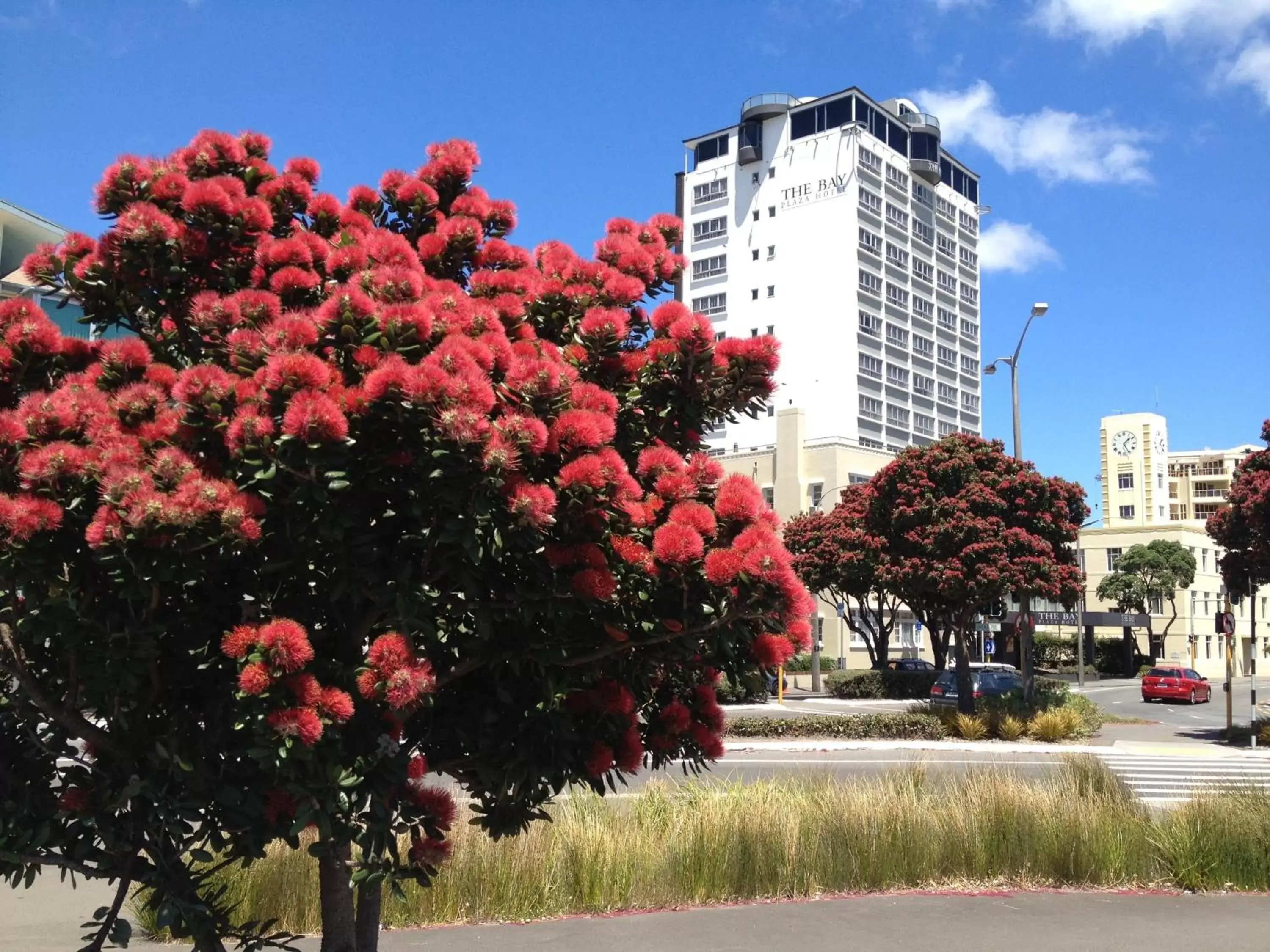 Facade/entrance, Property Building in Bay Plaza Hotel