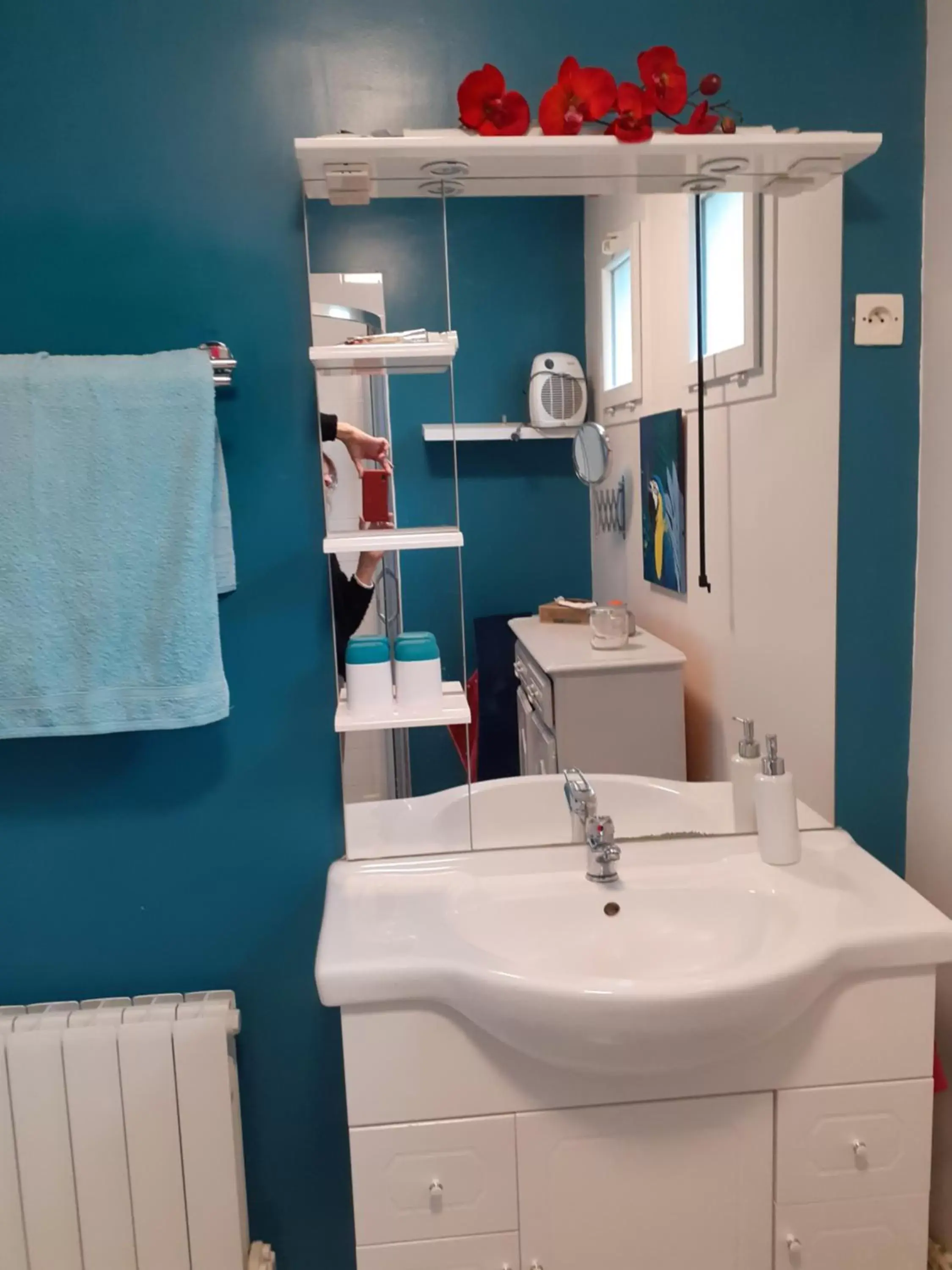 Bathroom in Les Oiseaux chambre d'hôtes