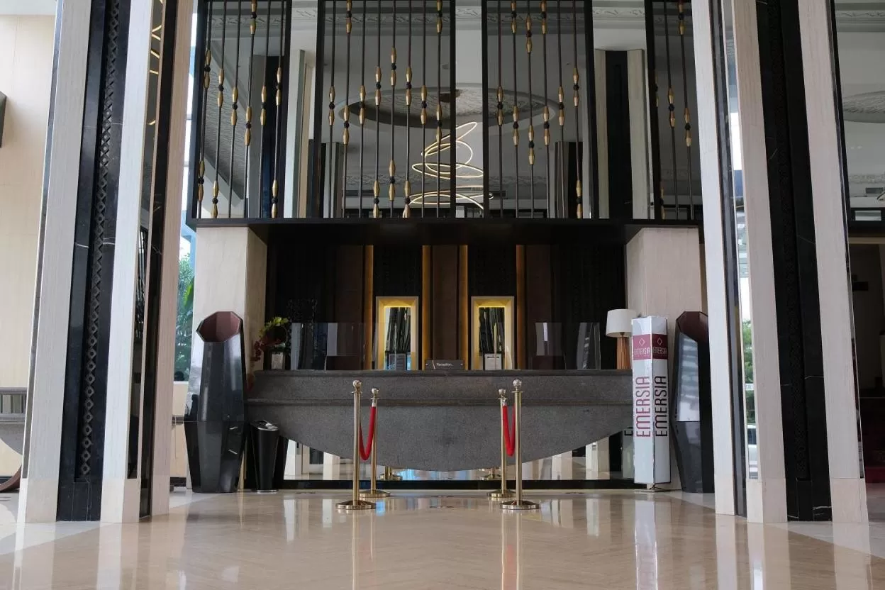 Lobby or reception in Emersia Hotel and Resort