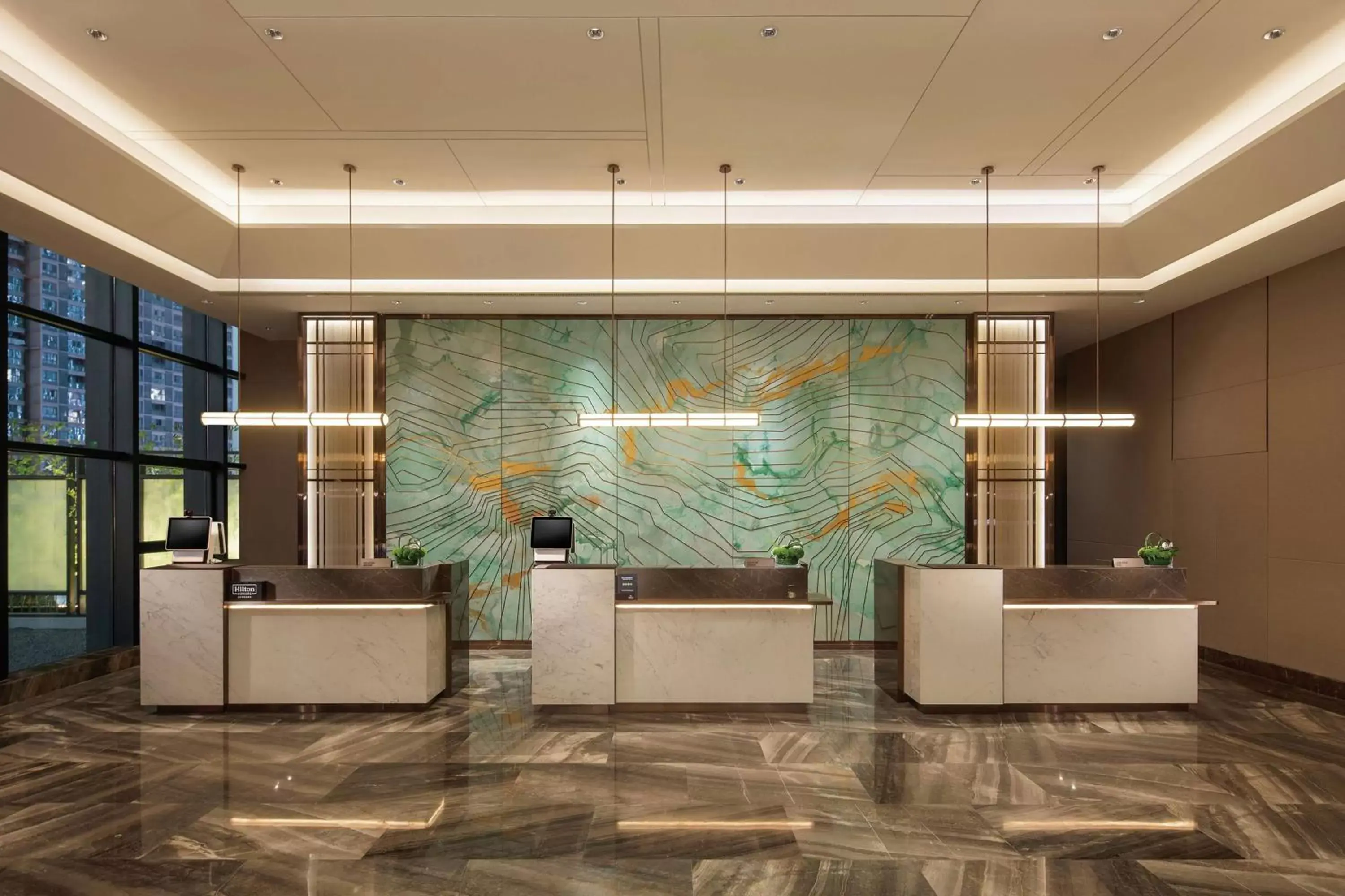 Lobby or reception, Lobby/Reception in Doubletree By Hilton Yangzhou