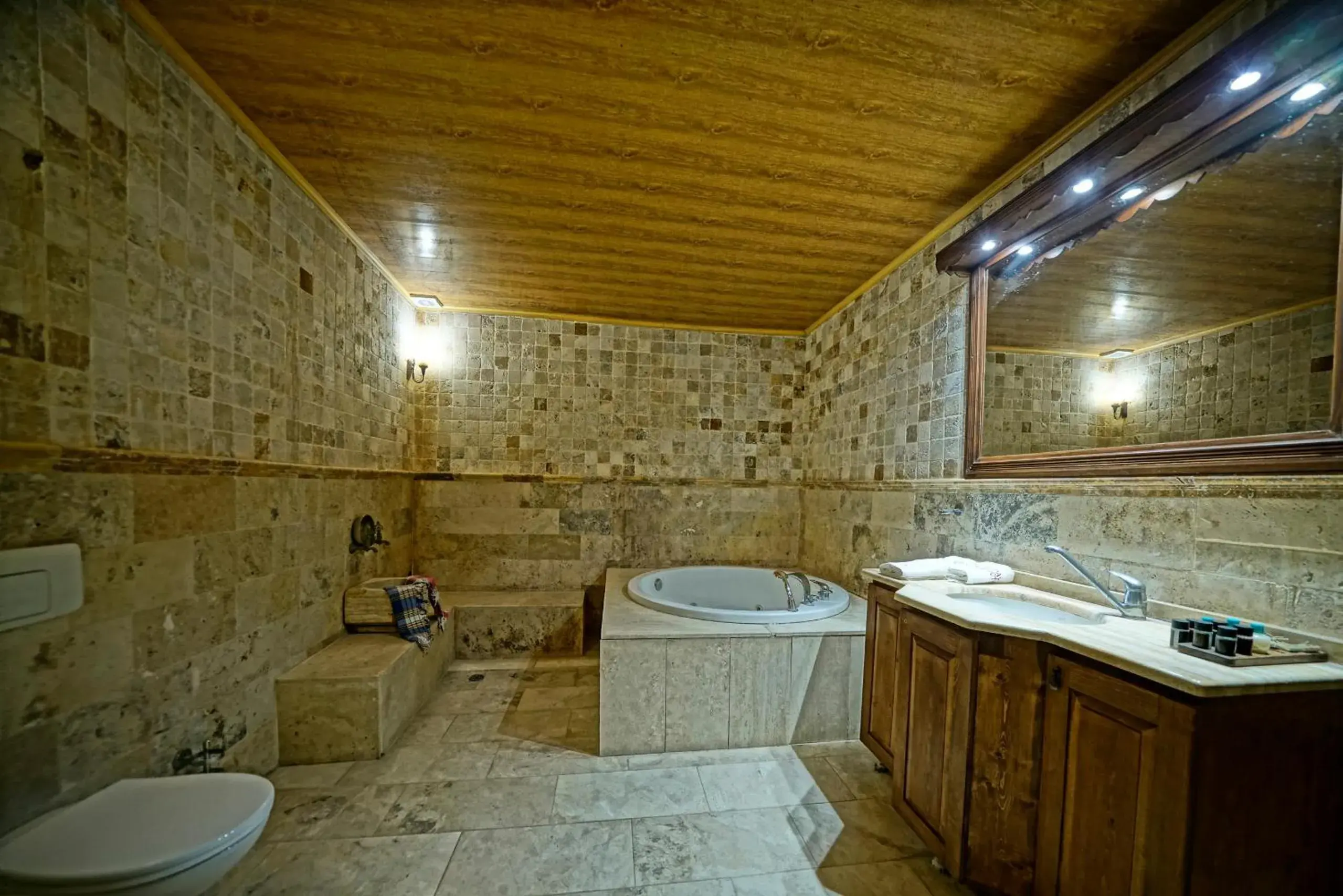 Toilet, Bathroom in Holiday Cave Hotel