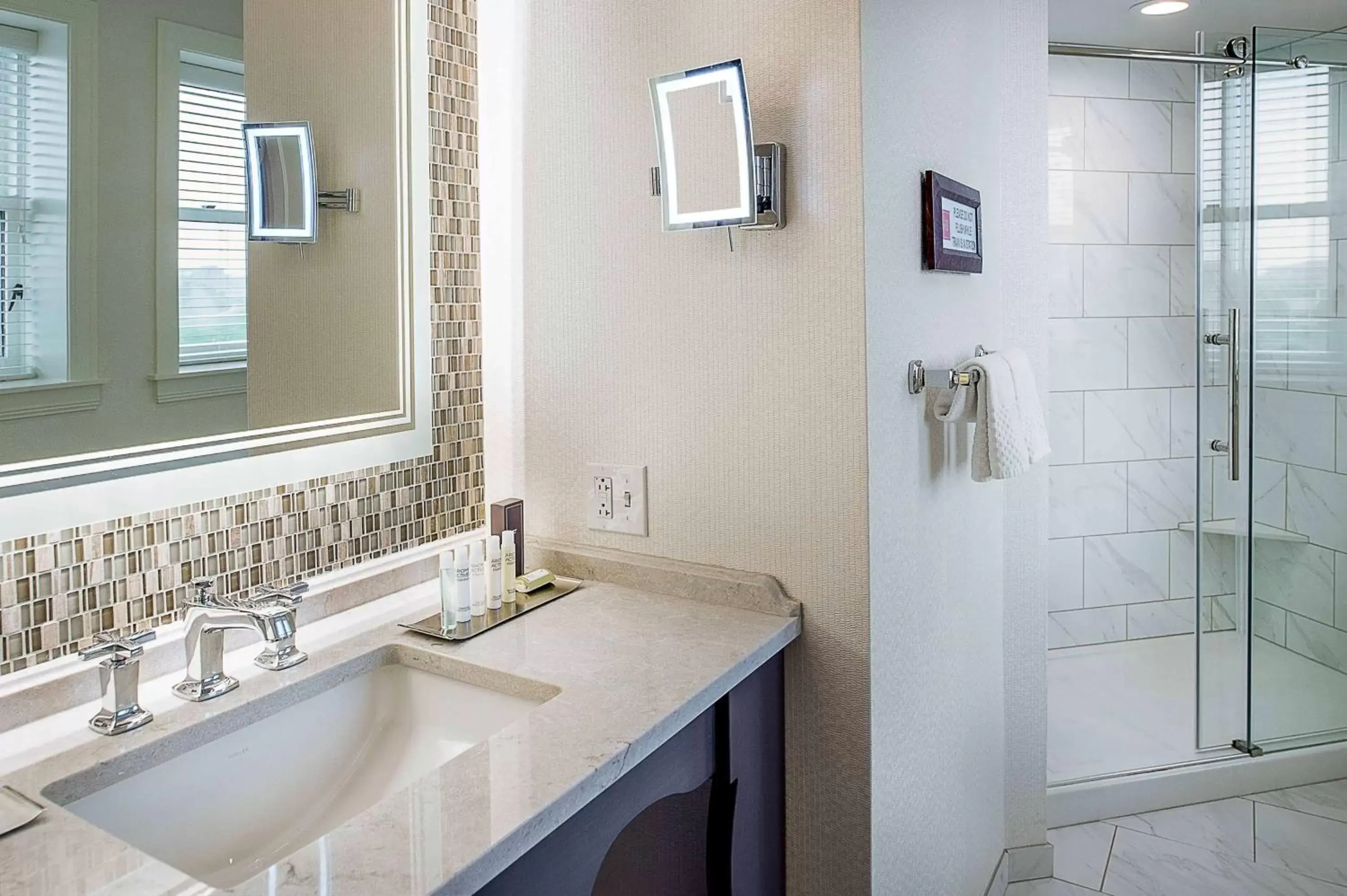 Bathroom in St. Louis Union Station Hotel, Curio Collection by Hilton