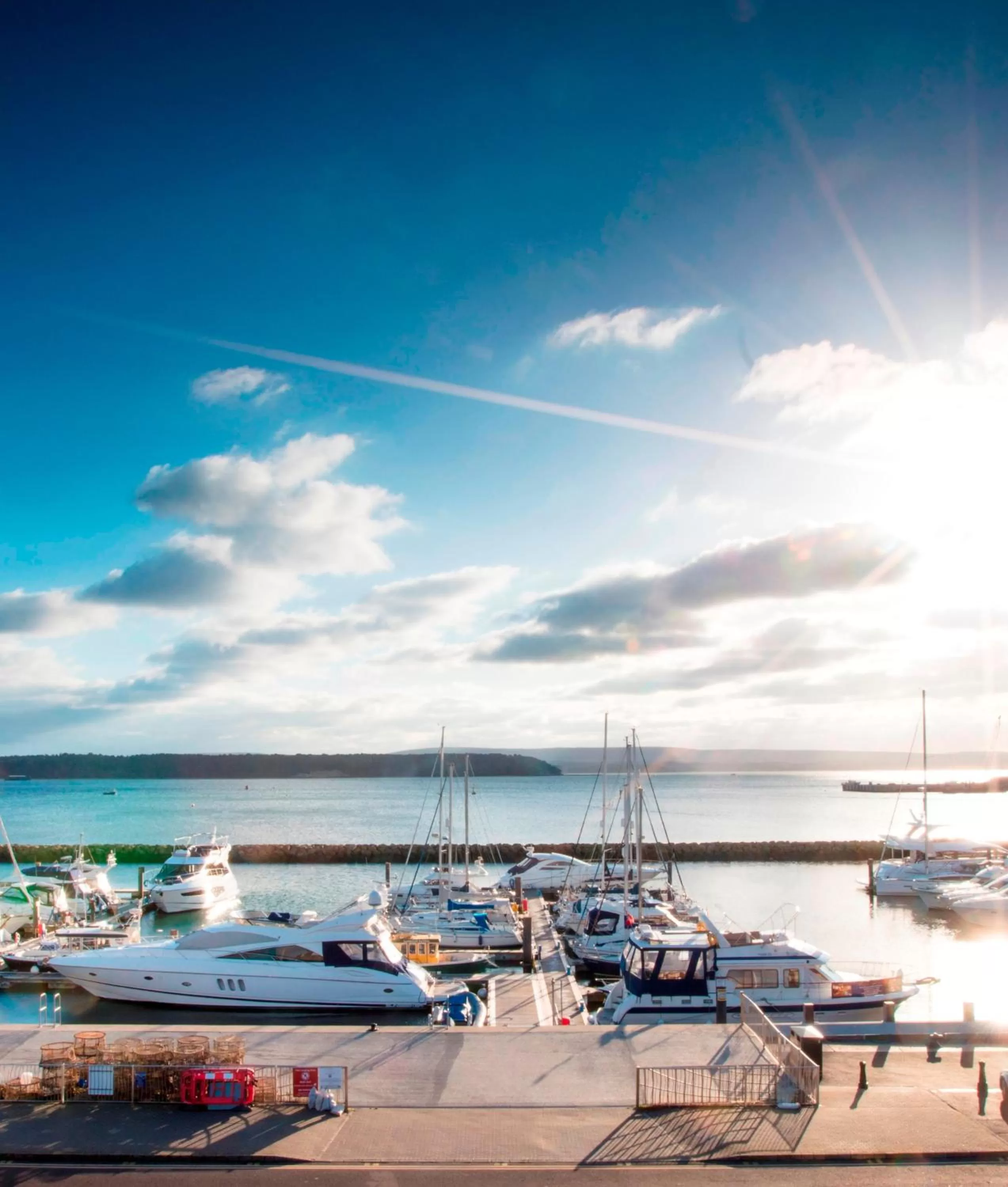 Sea view in Poole Quay Hotel