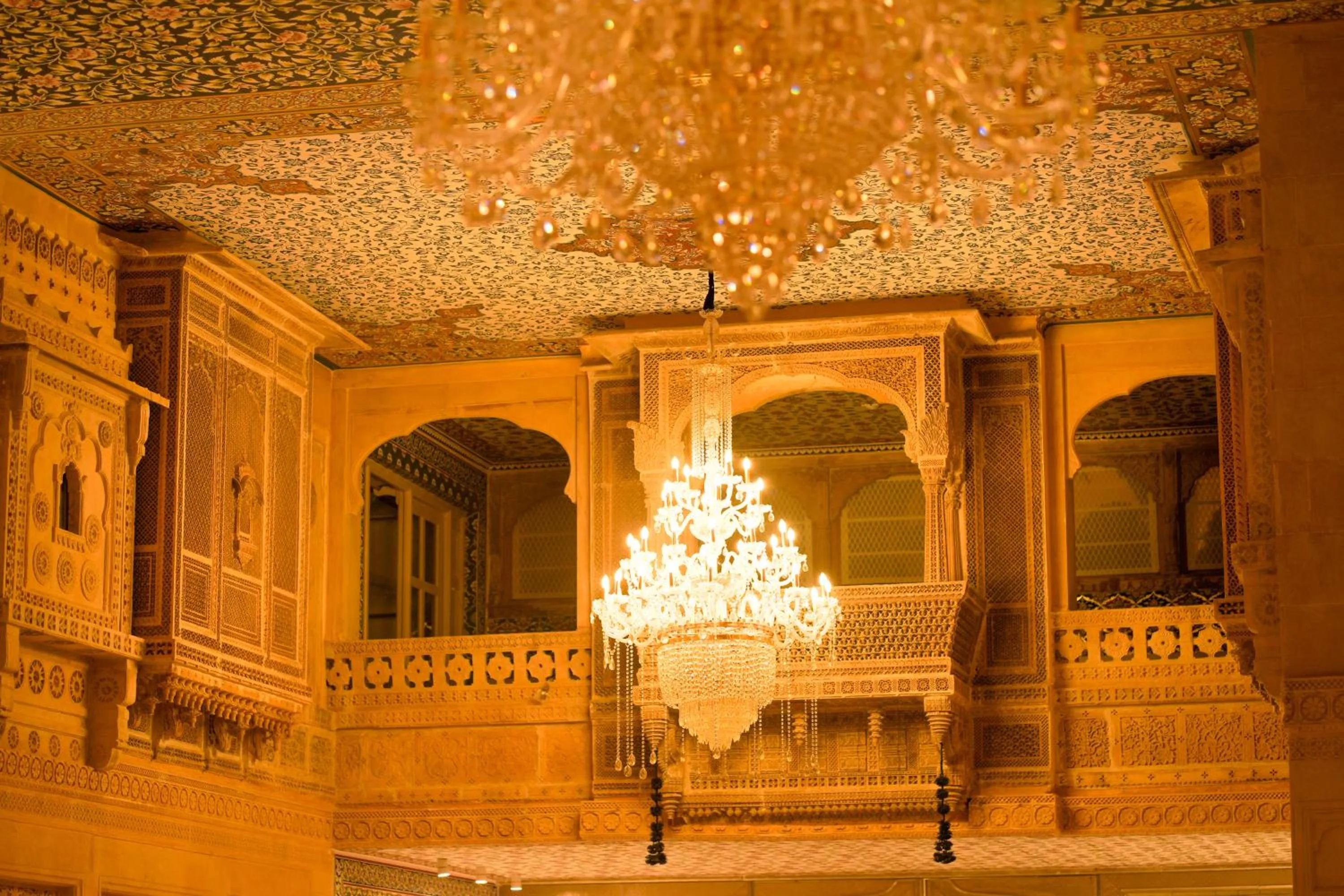 Decorative detail in Fort Rajwada,Jaisalmer