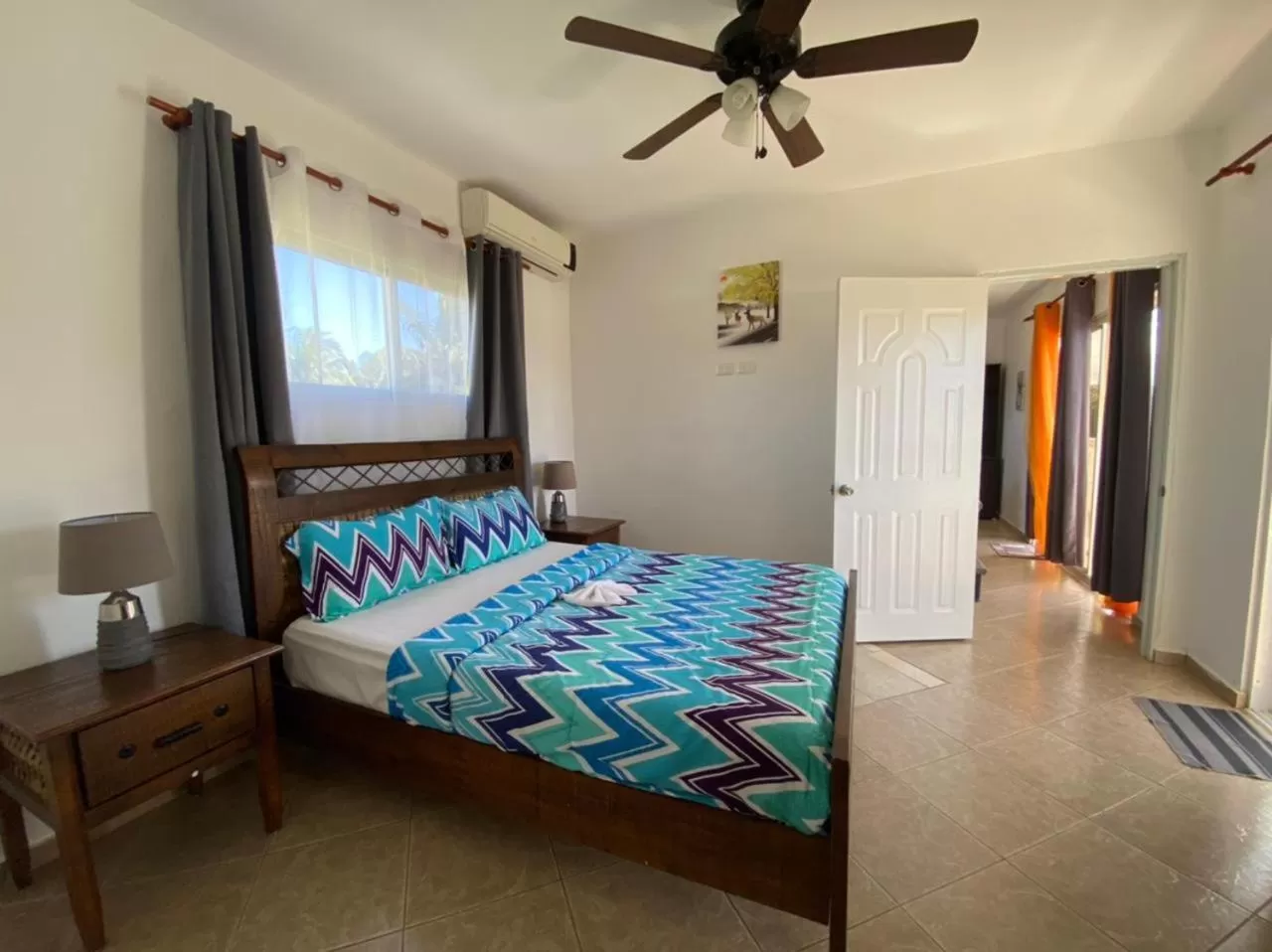 Bed in Diamond Hotel Cabarete