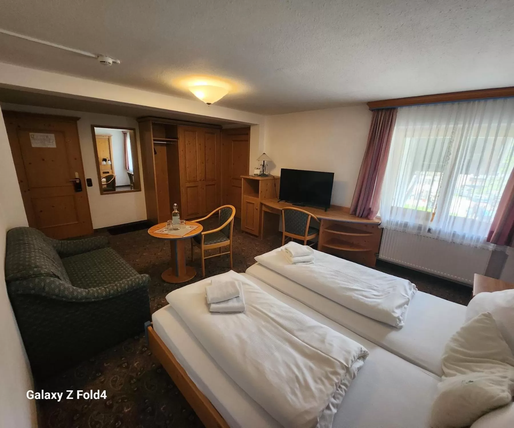 Bed in Alpenhotel Widderstein