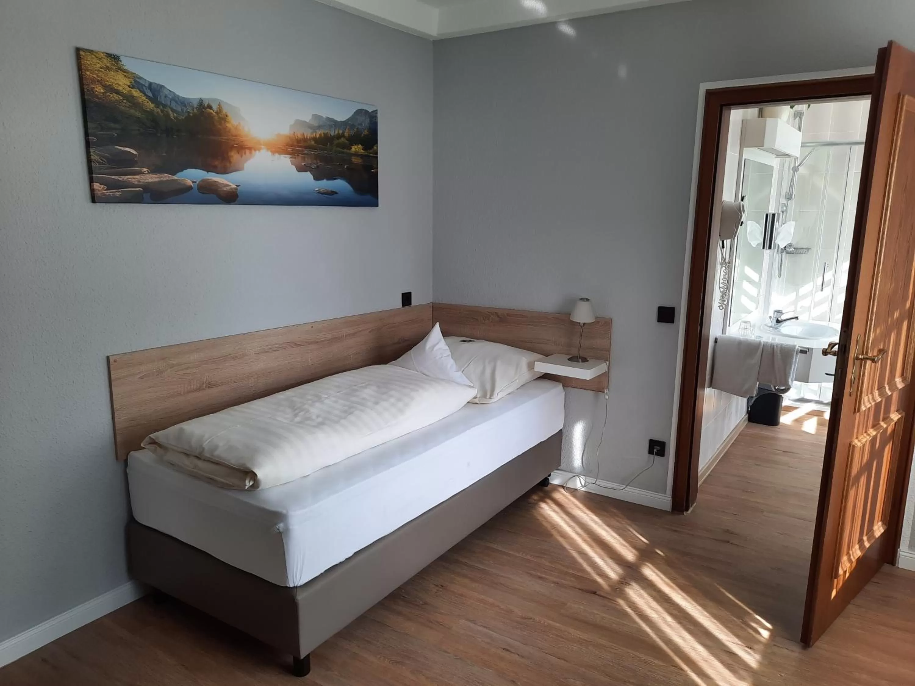 Photo of the whole room, Bed in Hotel Schlömer