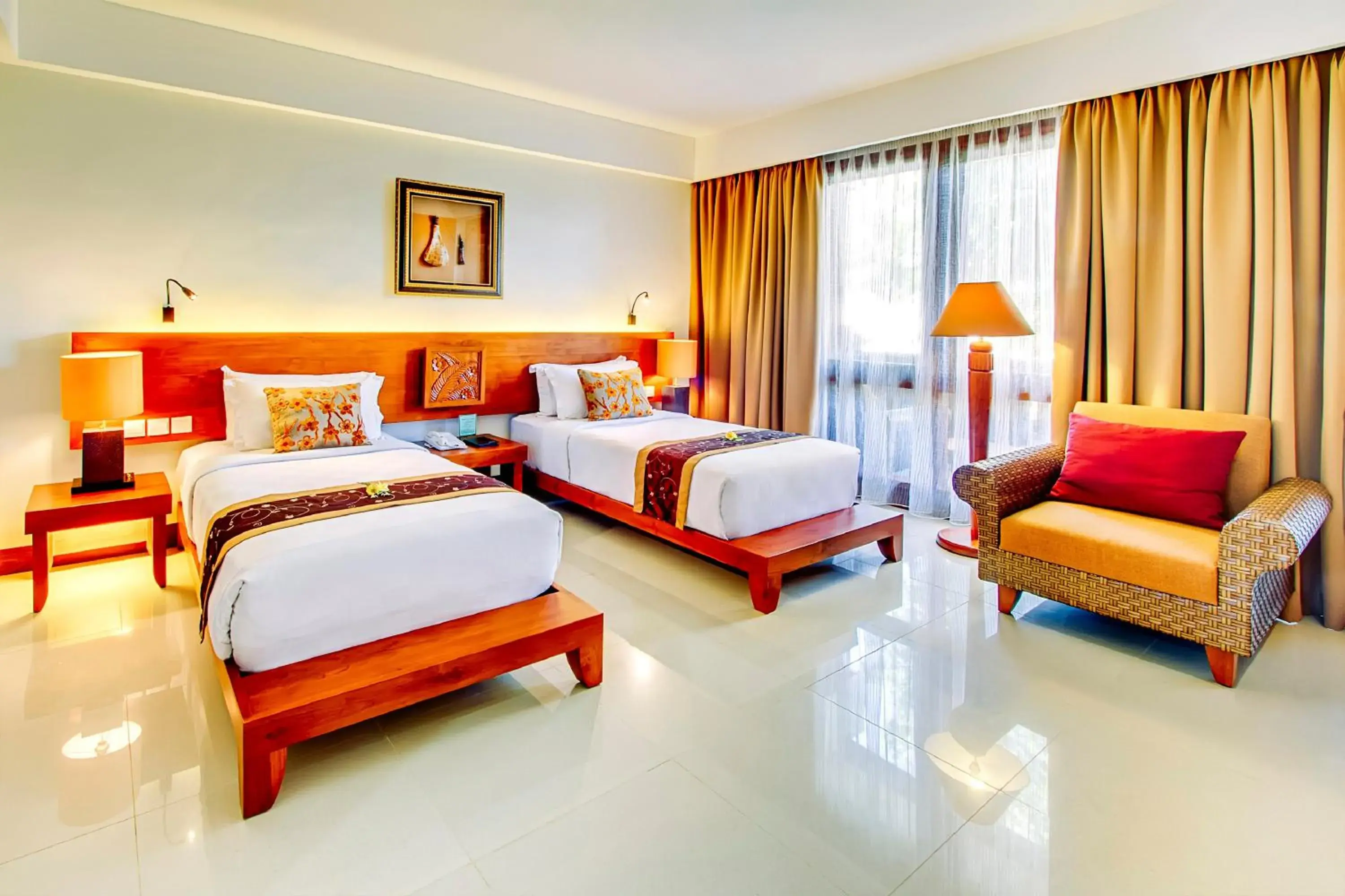 Bedroom, Bed in Rama Beach Resort And Villas