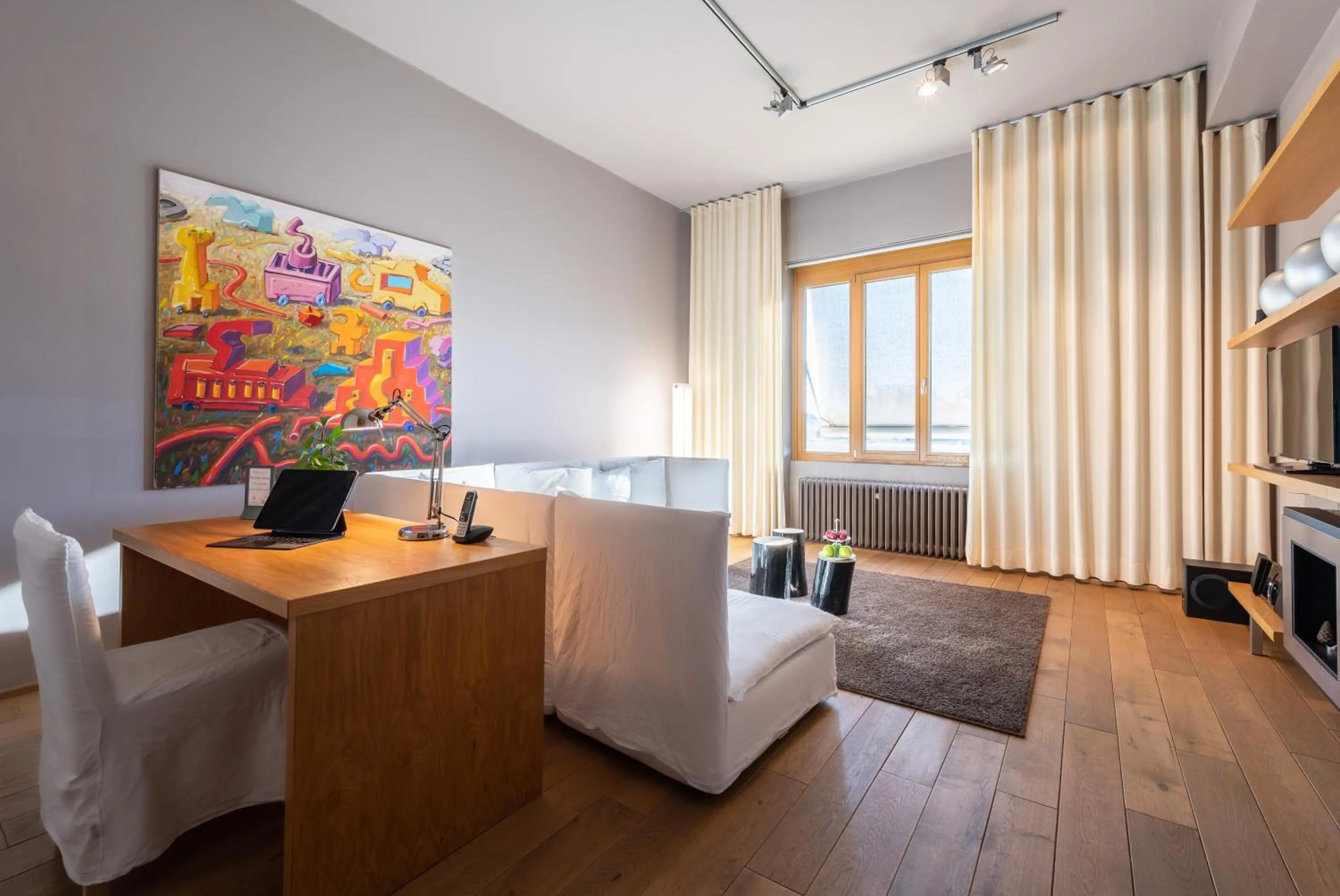 Living room in The New Yorker Hotel Köln-Messe