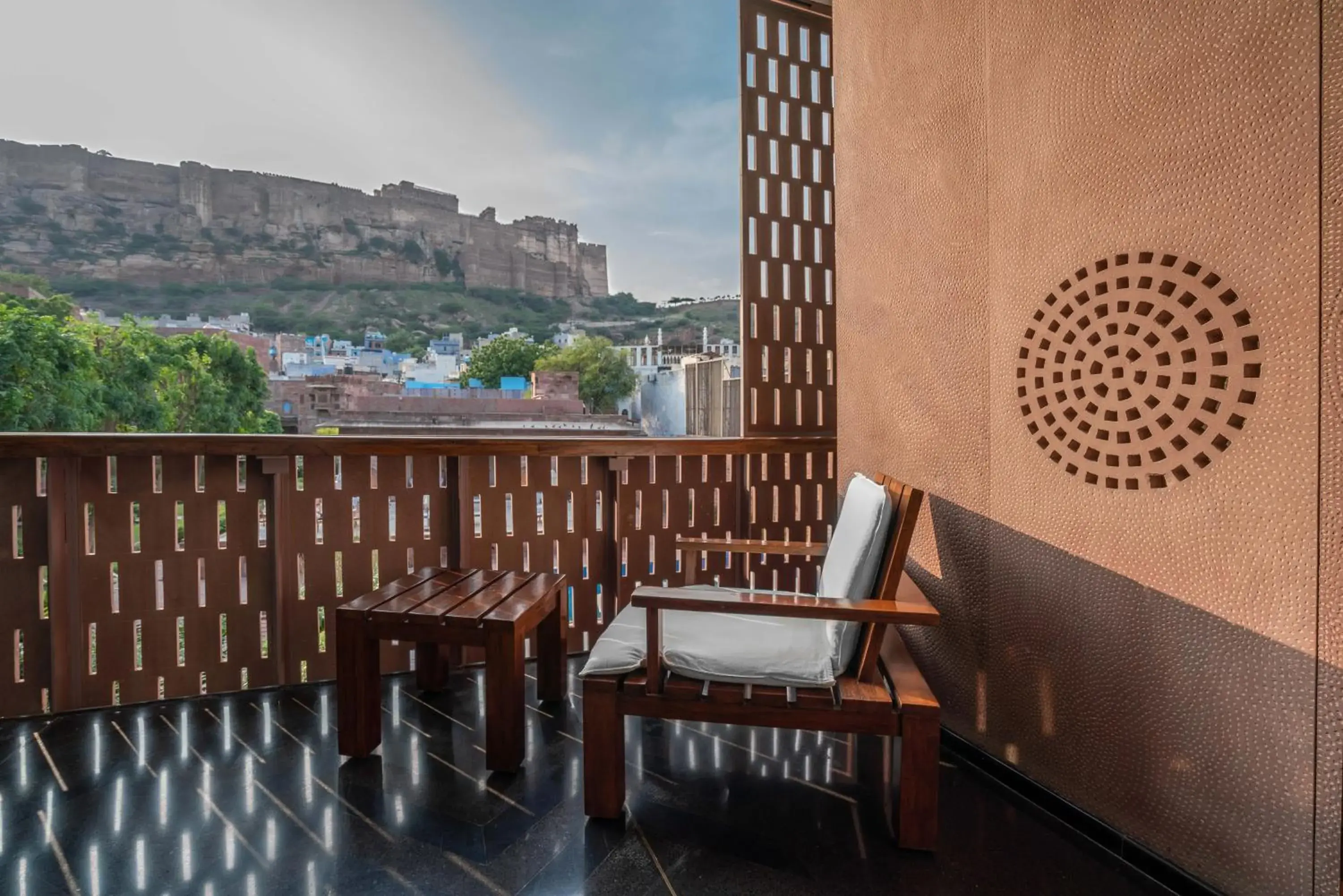 Balcony/Terrace in Hotel Raas