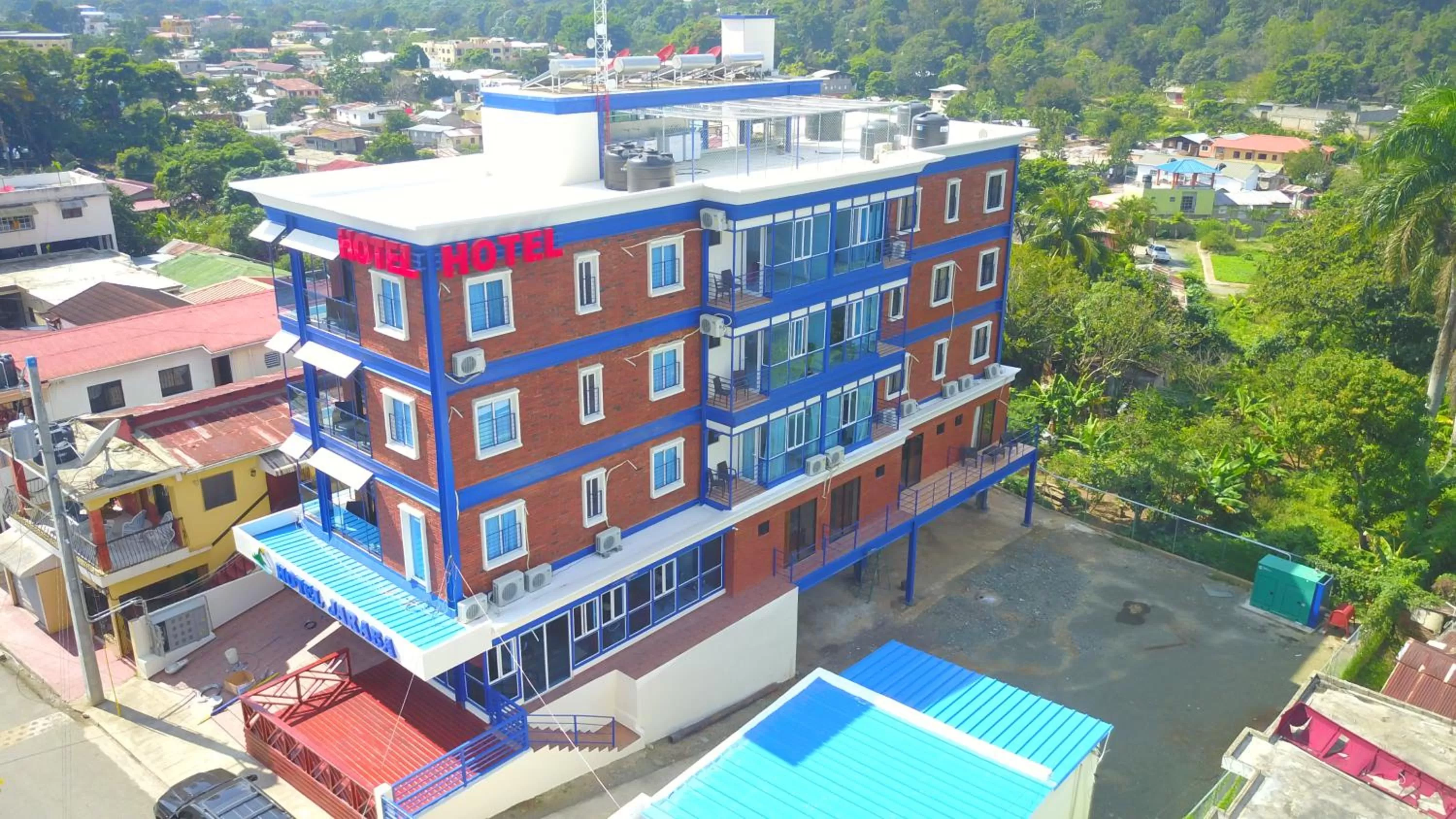 Bird's eye view in Hotel Jaraba