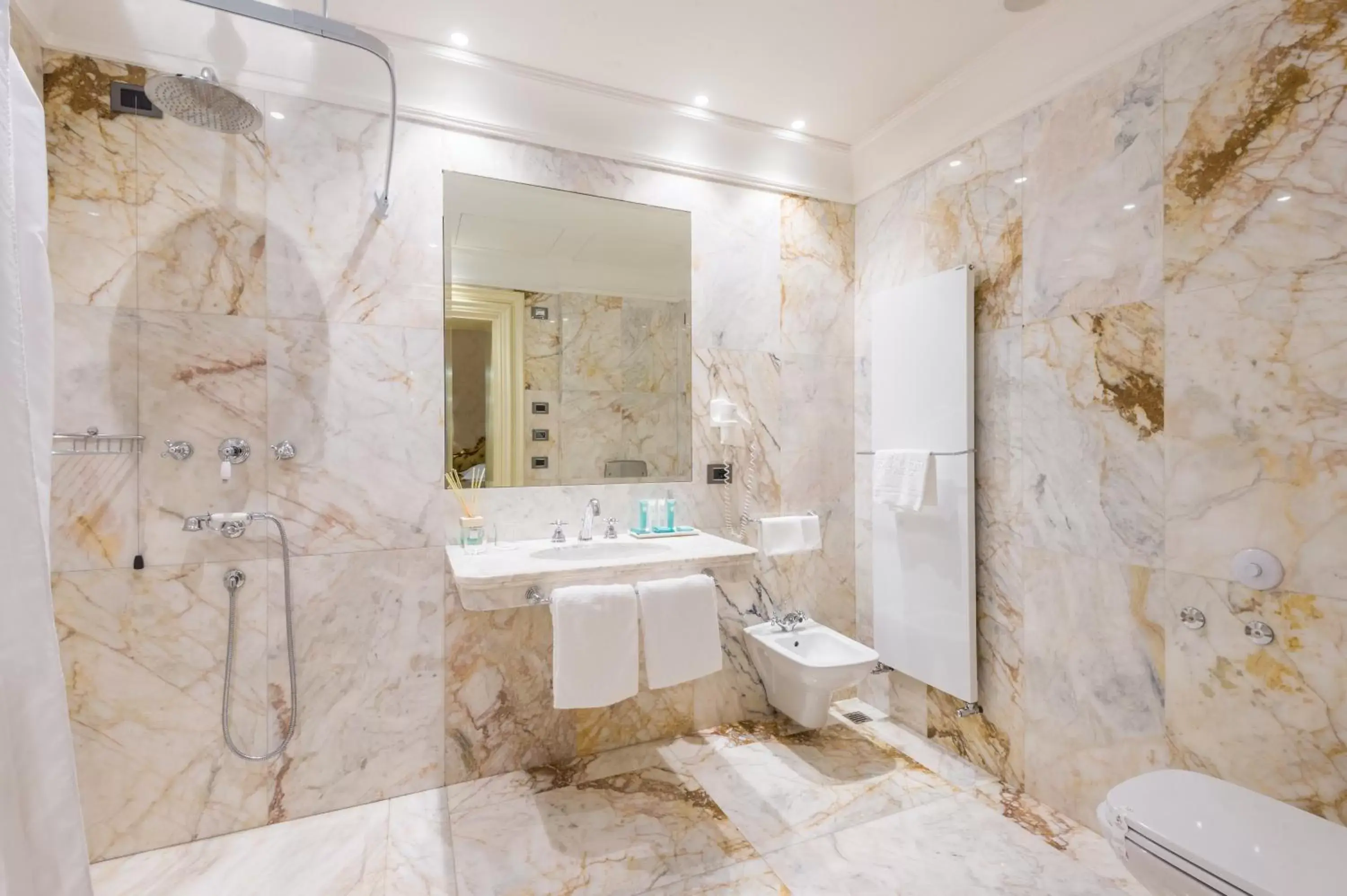 Shower, Bathroom in Hotel Ai Cavalieri di Venezia