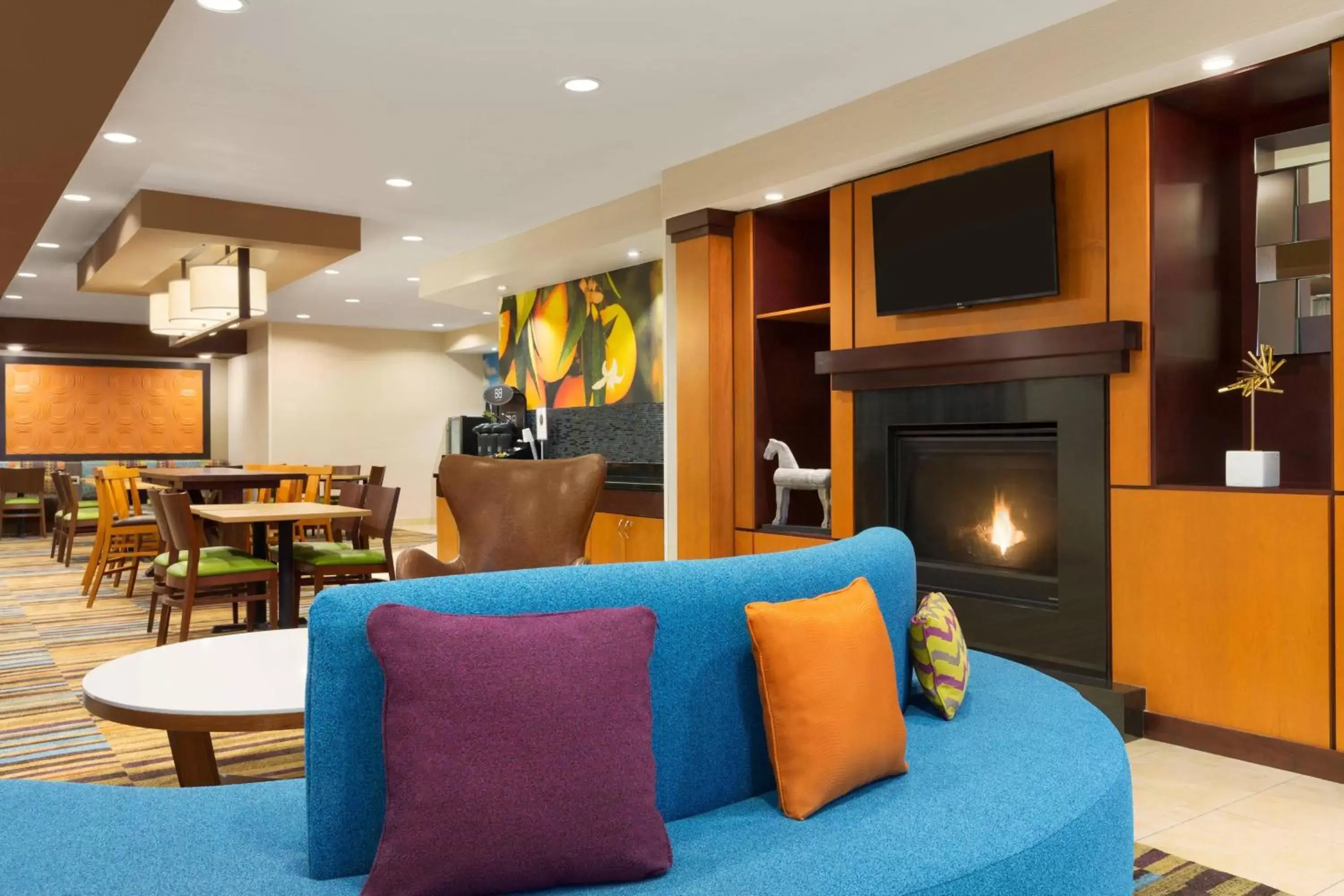 Lobby or reception in Fairfield by Marriott Inn & Suites Houston North/Cypress Station Lobby or reception in Fairfield by Marriott Inn & Suites Houston North/Cypress Station