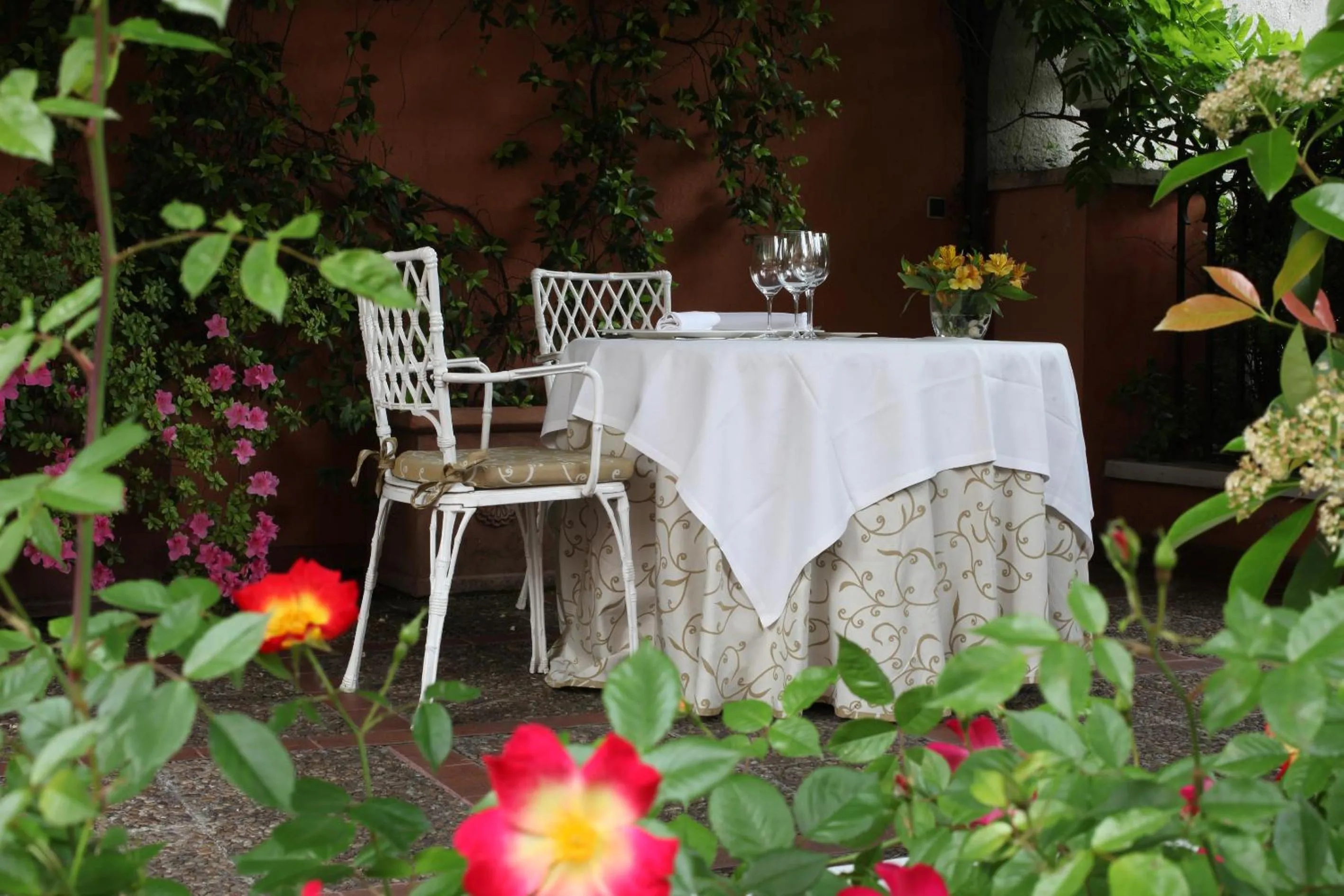 Patio in La Quinta de los Cedros