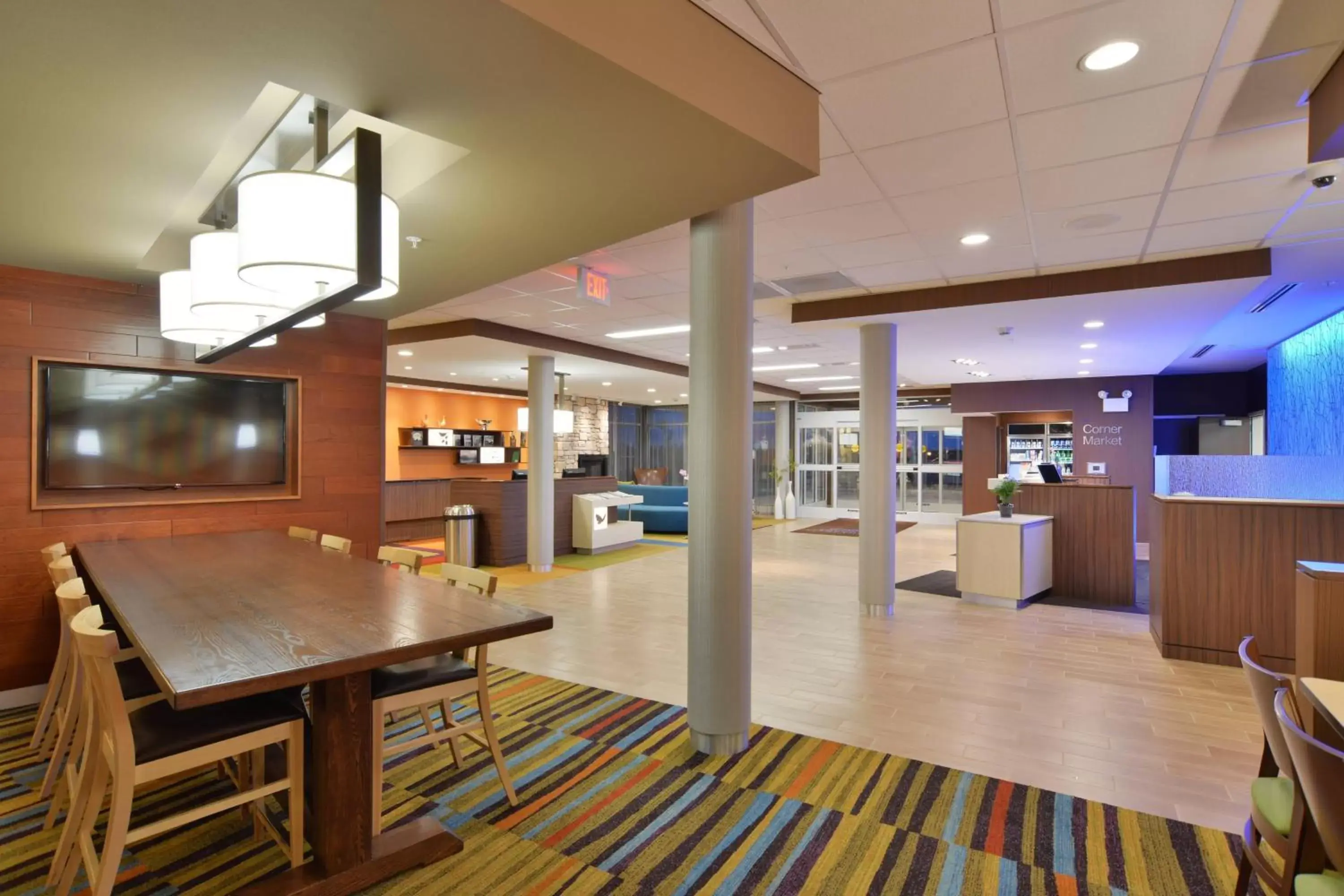 Lobby or reception in Fairfield Inn & Suites by Marriott Eau Claire/Chippewa Falls