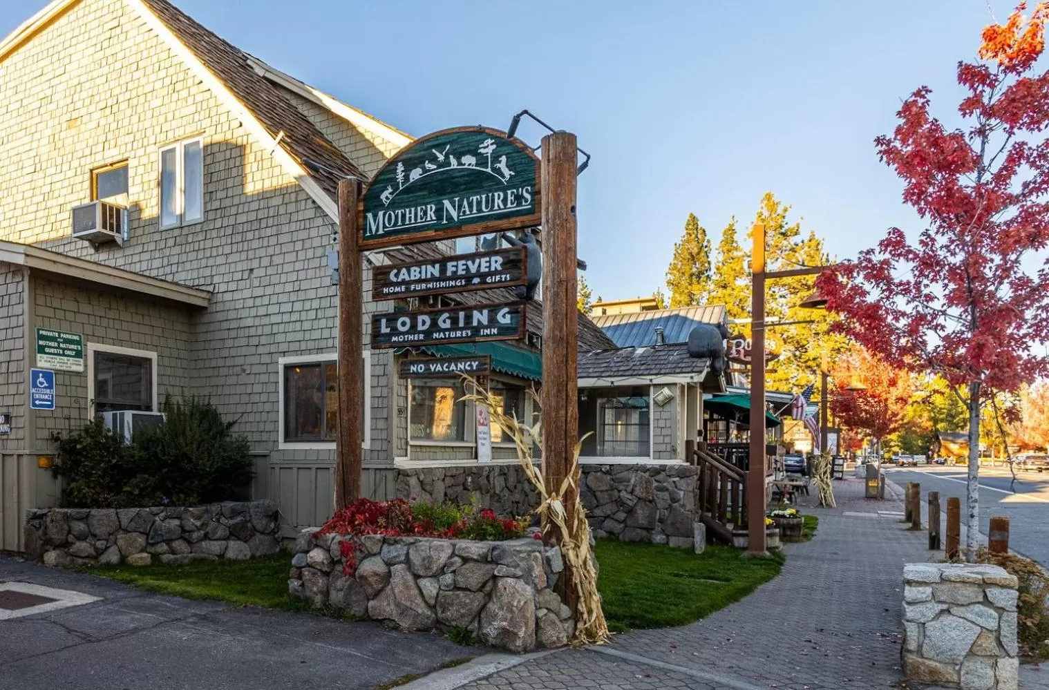 Property building in Mother Nature's Inn