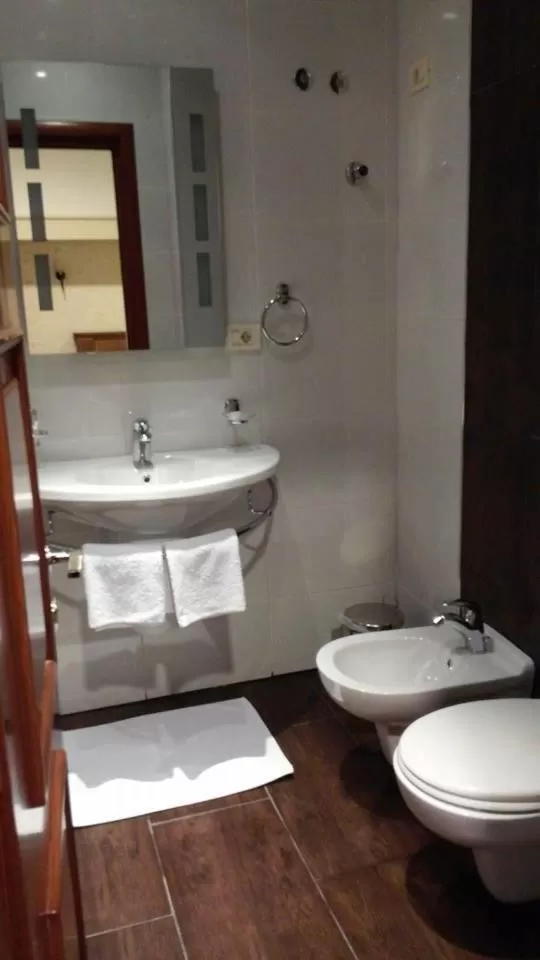 Bathroom in Vila Sigal Pogradec