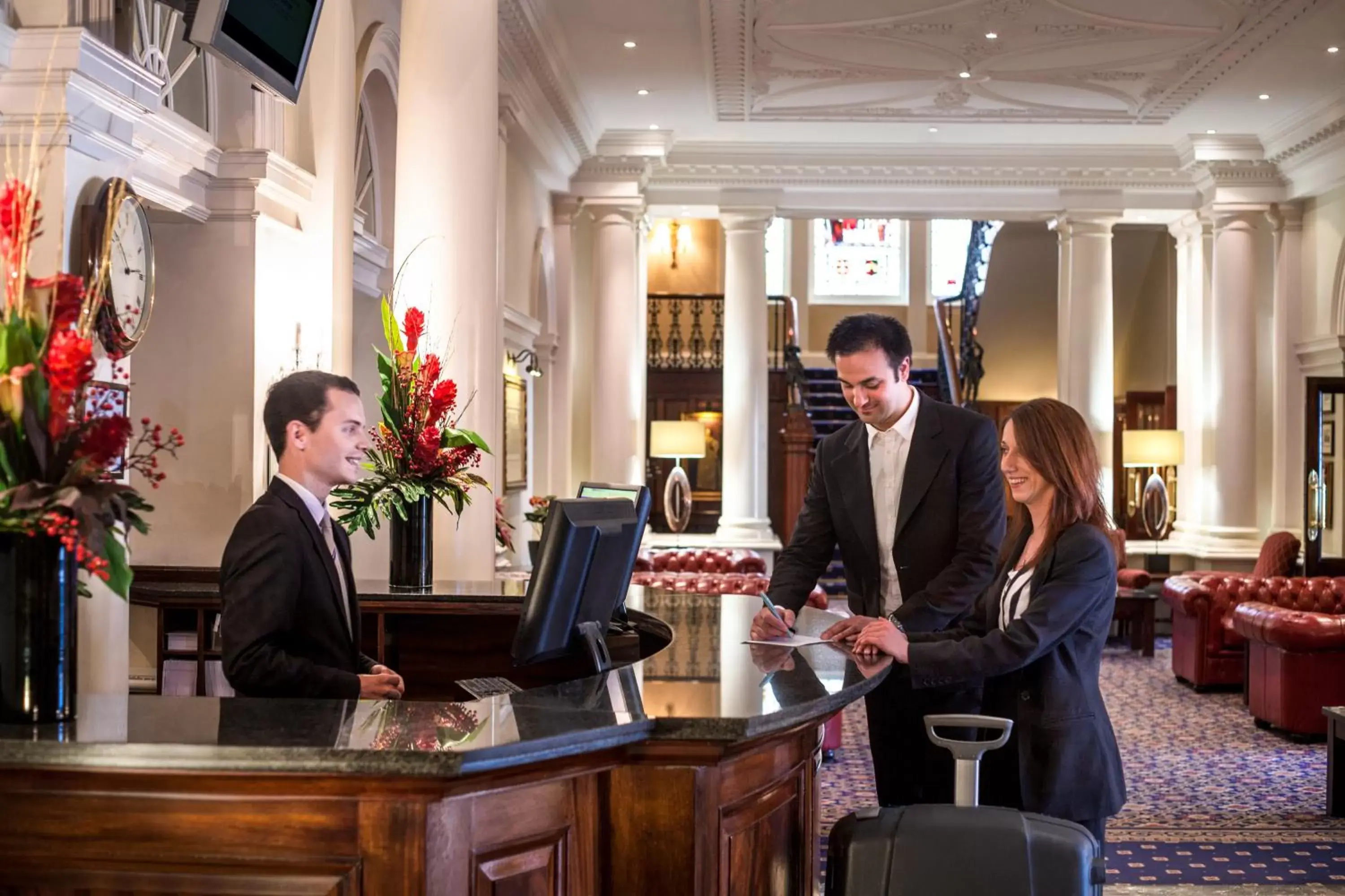 Staff, Lobby/Reception in Mercure Exeter Rougemont Hotel