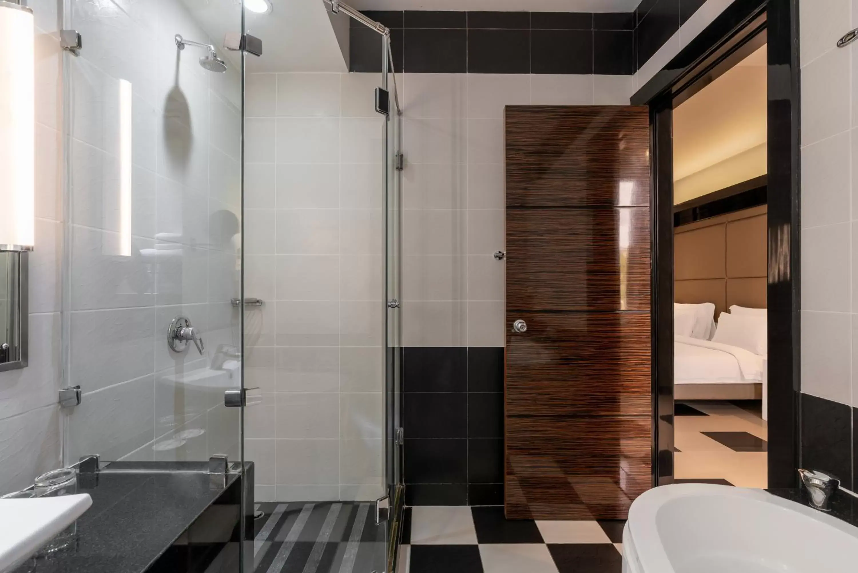 Shower, Bathroom in Radisson Blu Hotel Lusaka