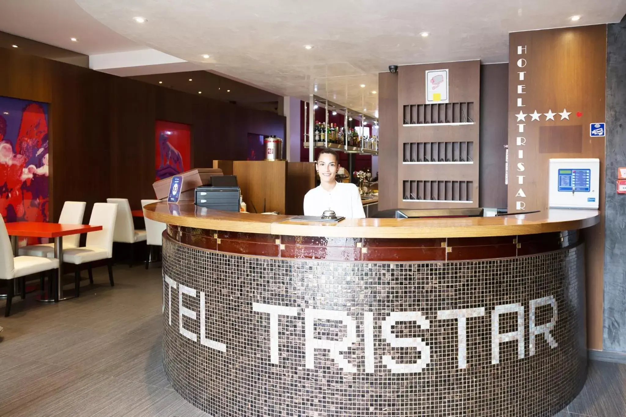 Lobby or reception, Lounge/Bar in Hotel Tristar