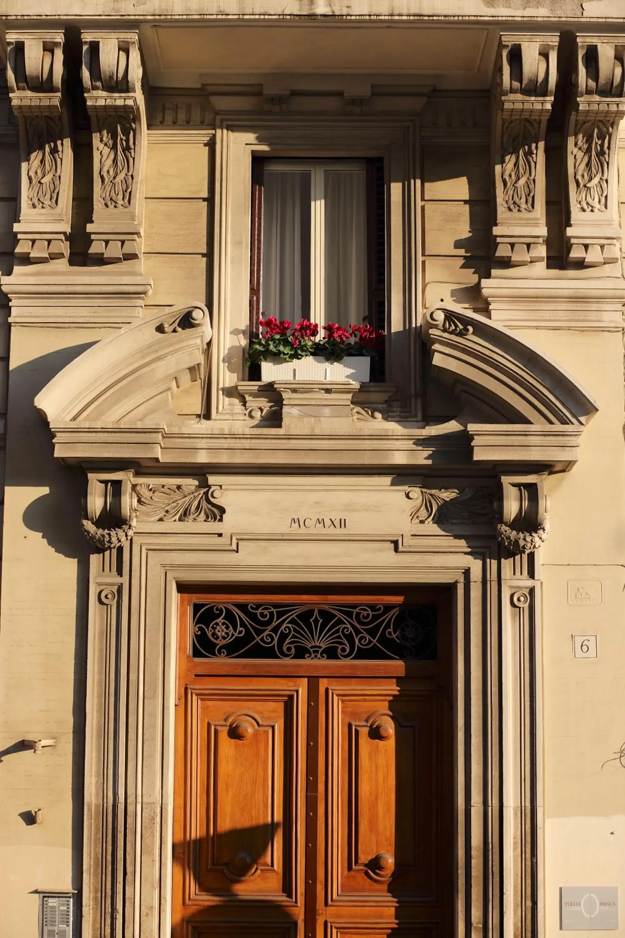 Facade/entrance in Tullia&Prisca Relais