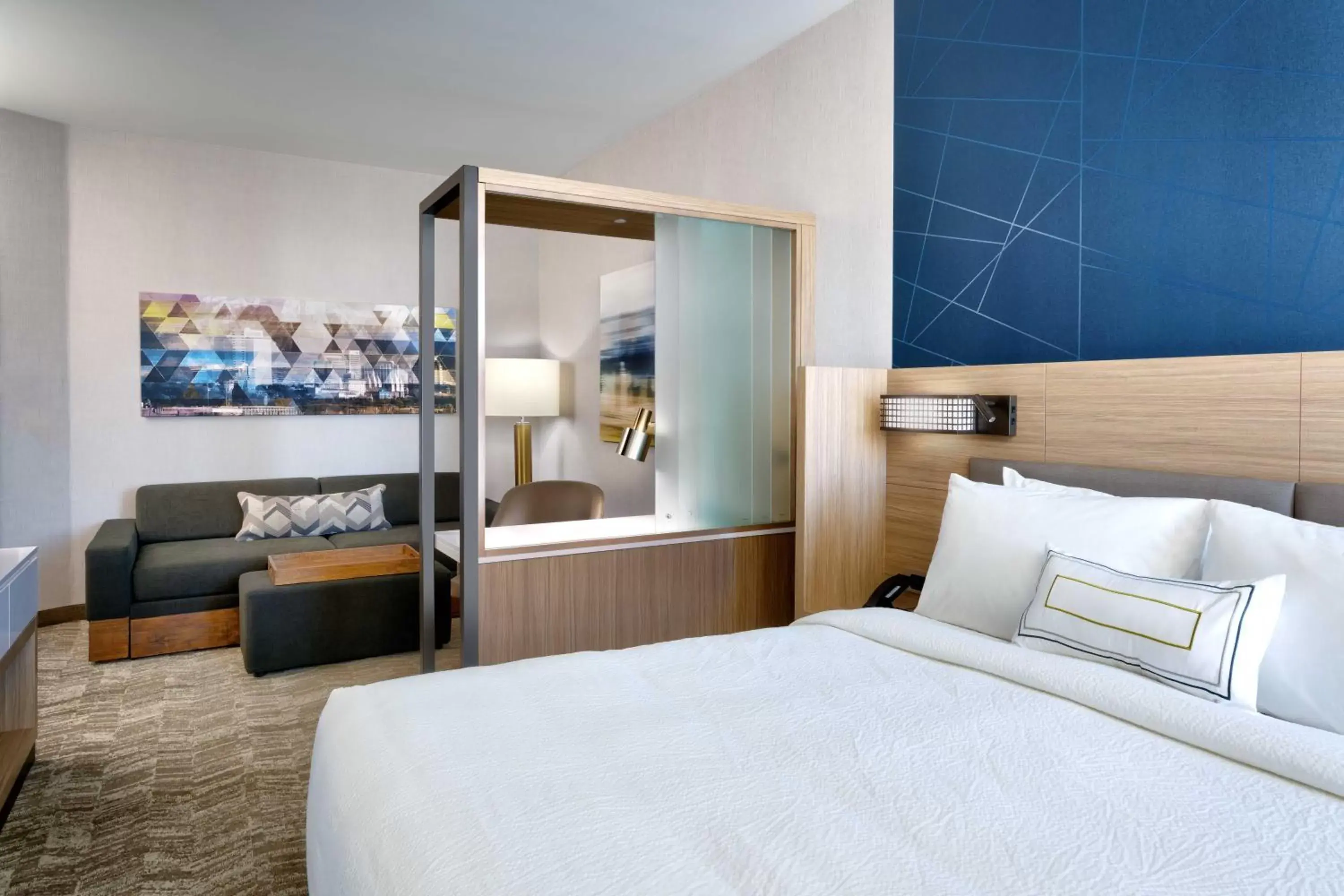 Bedroom, Bed in SpringHill Suites By Marriott Salt Lake City West Valley