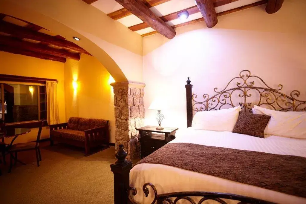 Bed in Hotel Quinta Mision