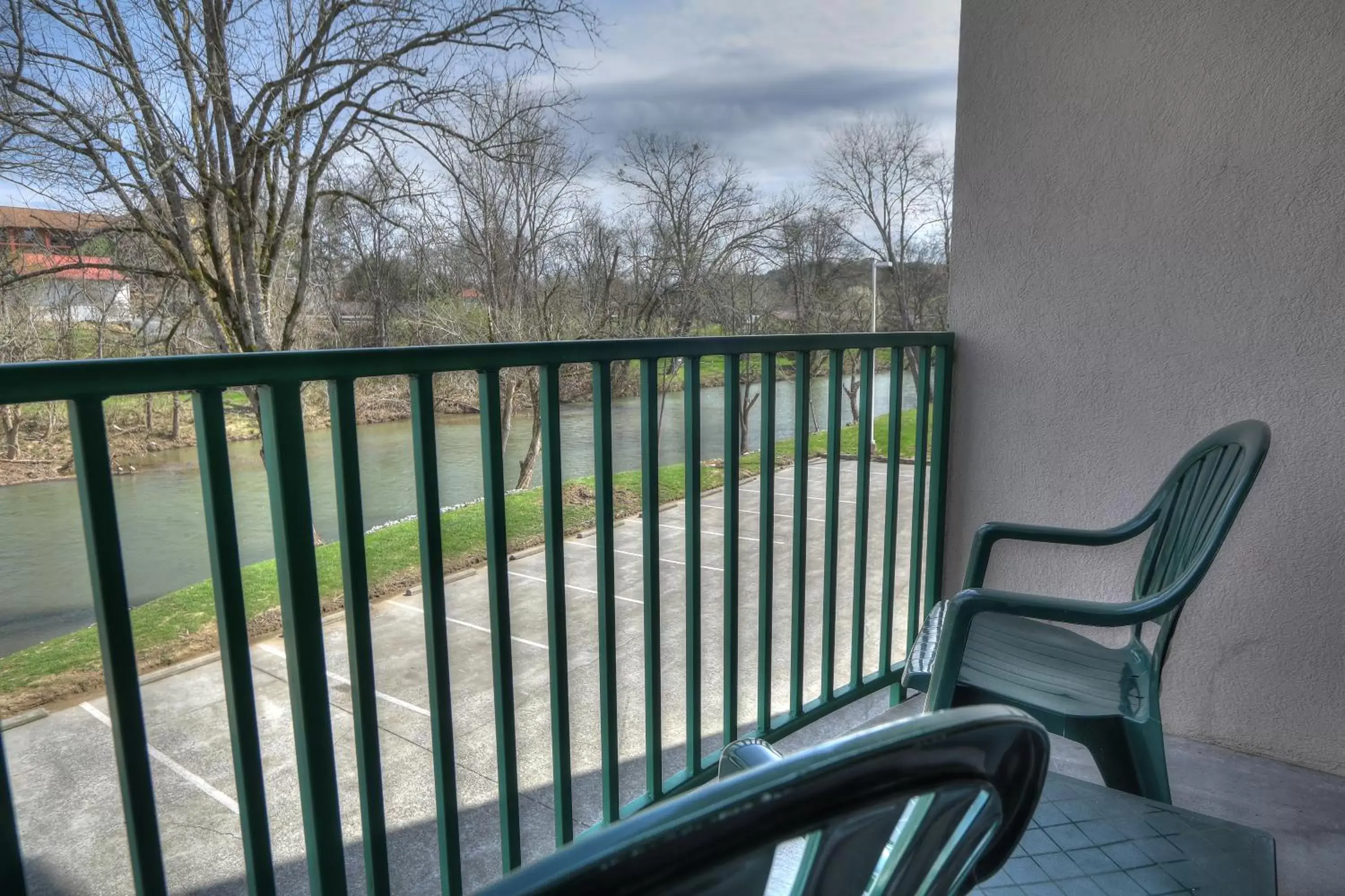 Patio in Pigeon River Inn