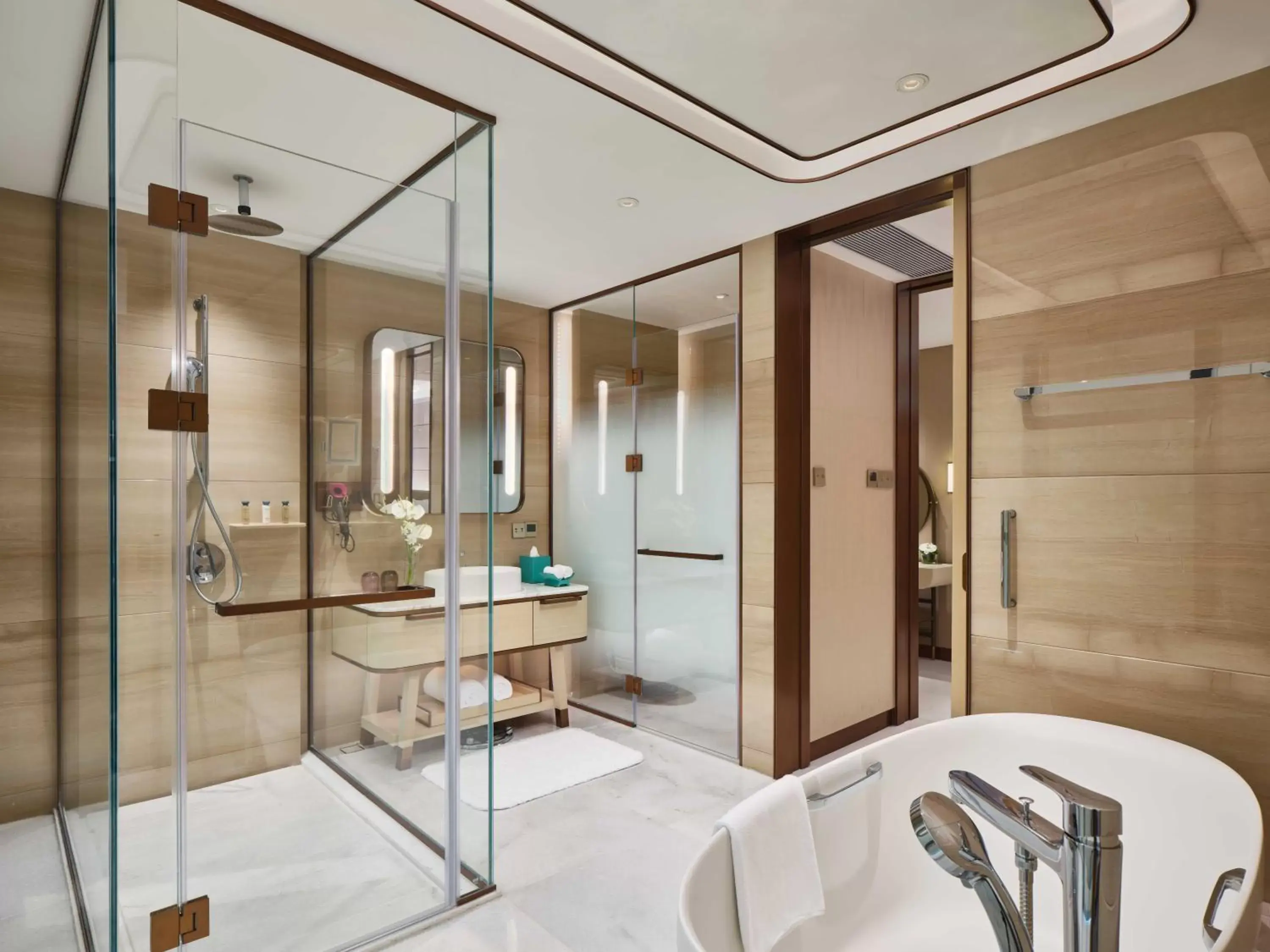 Bathroom in InterContinental Chongqing Raffles City, an IHG Hotel