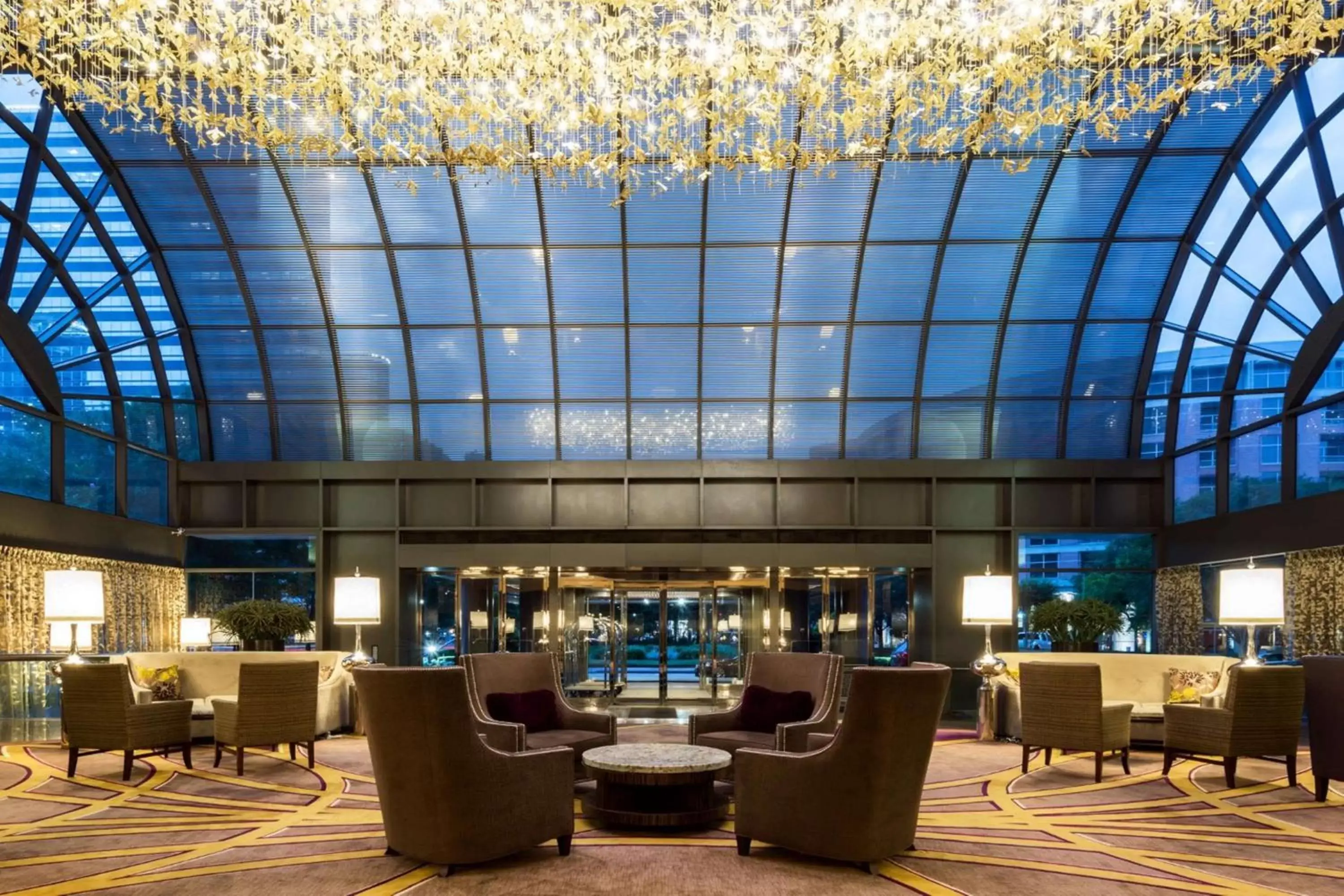 Lobby or reception, Restaurant/Places to Eat in Hilton Houston Post Oak by the Galleria
