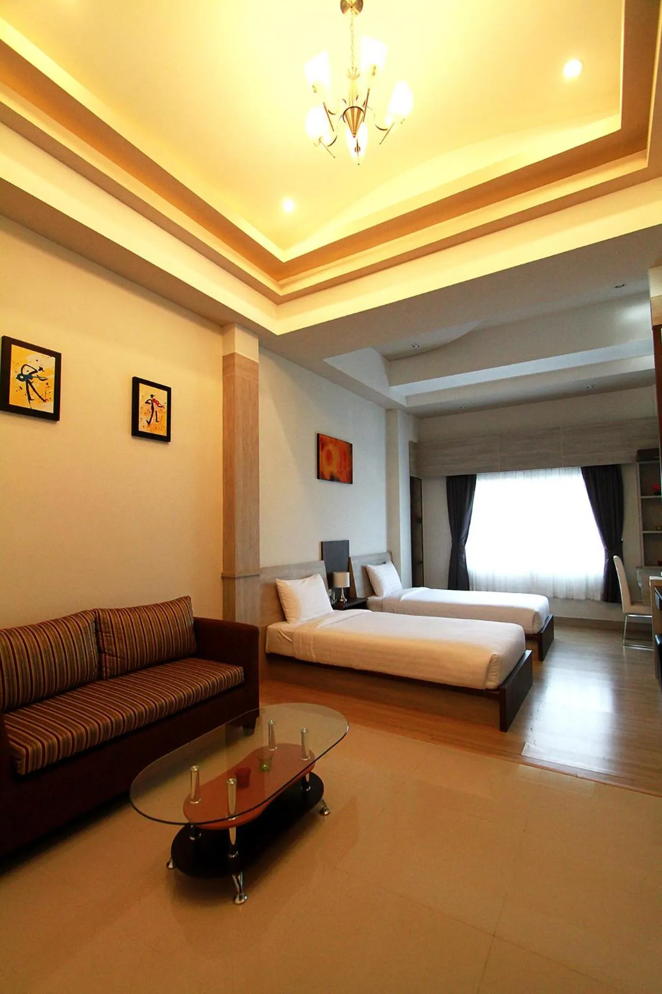 Bedroom, Bed in The Contrast i Hotel