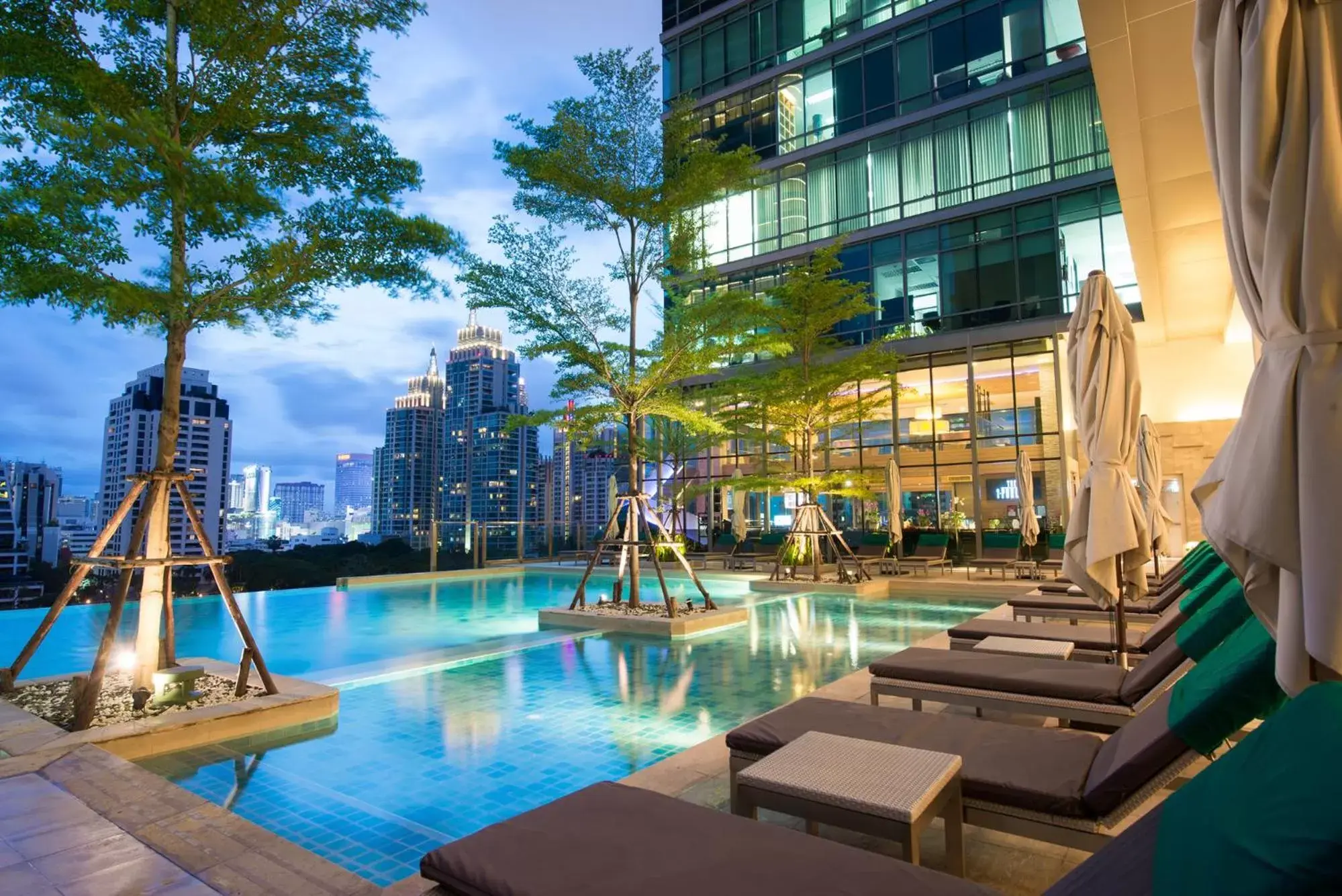 Swimming Pool in Sivatel Bangkok Hotel